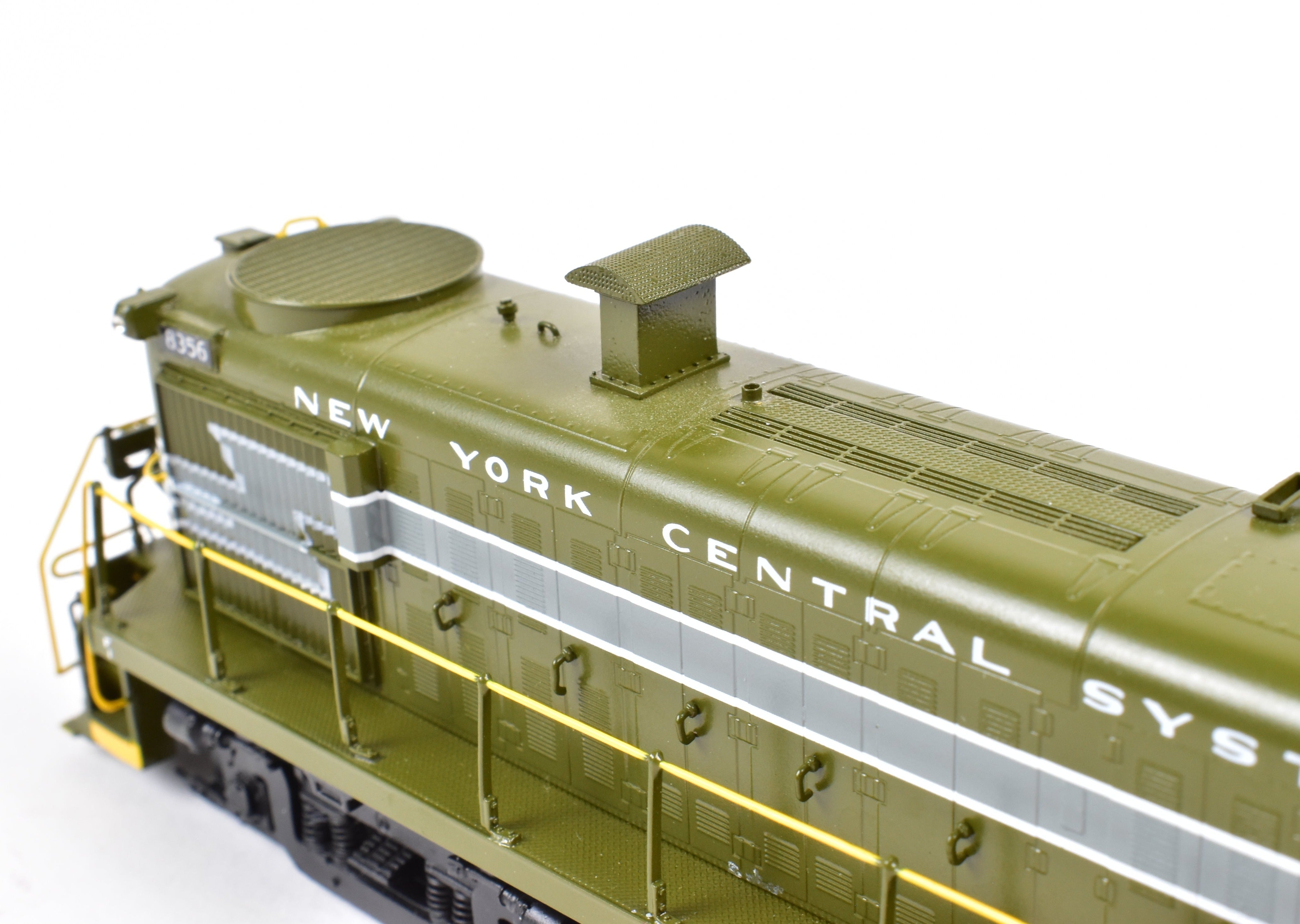 HO Scale Brass OMI P&LE RS-3 #8356 Olive Green DCC-Equipped Model