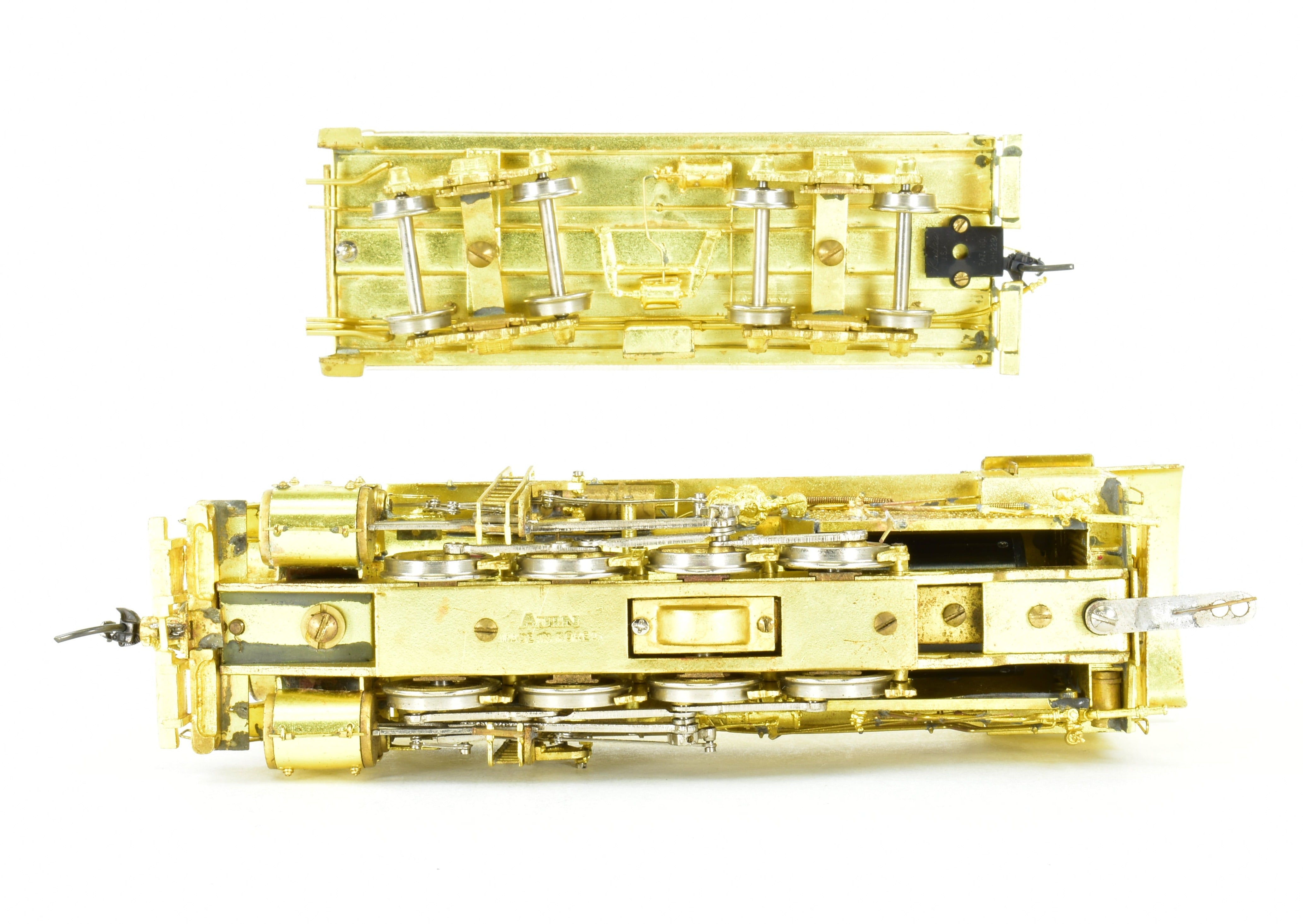 HO Scale Brass Hallmark Models Missouri Kansas Texas C-2-A 0-8-0 Switcher Locomotive Model