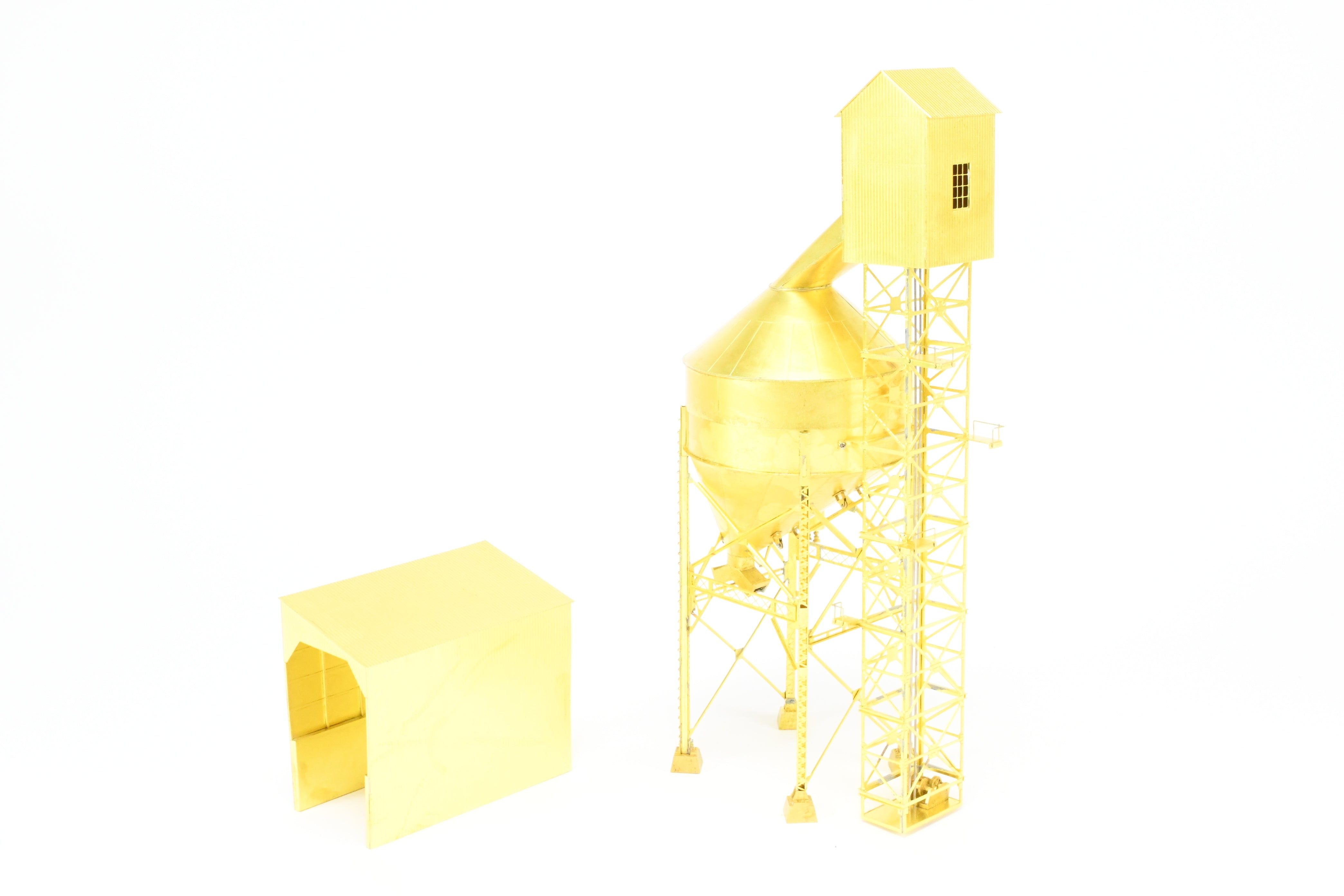 HO Brass Ogle Steel Coaling Tower by Overland Models, Inc. for Various Roads