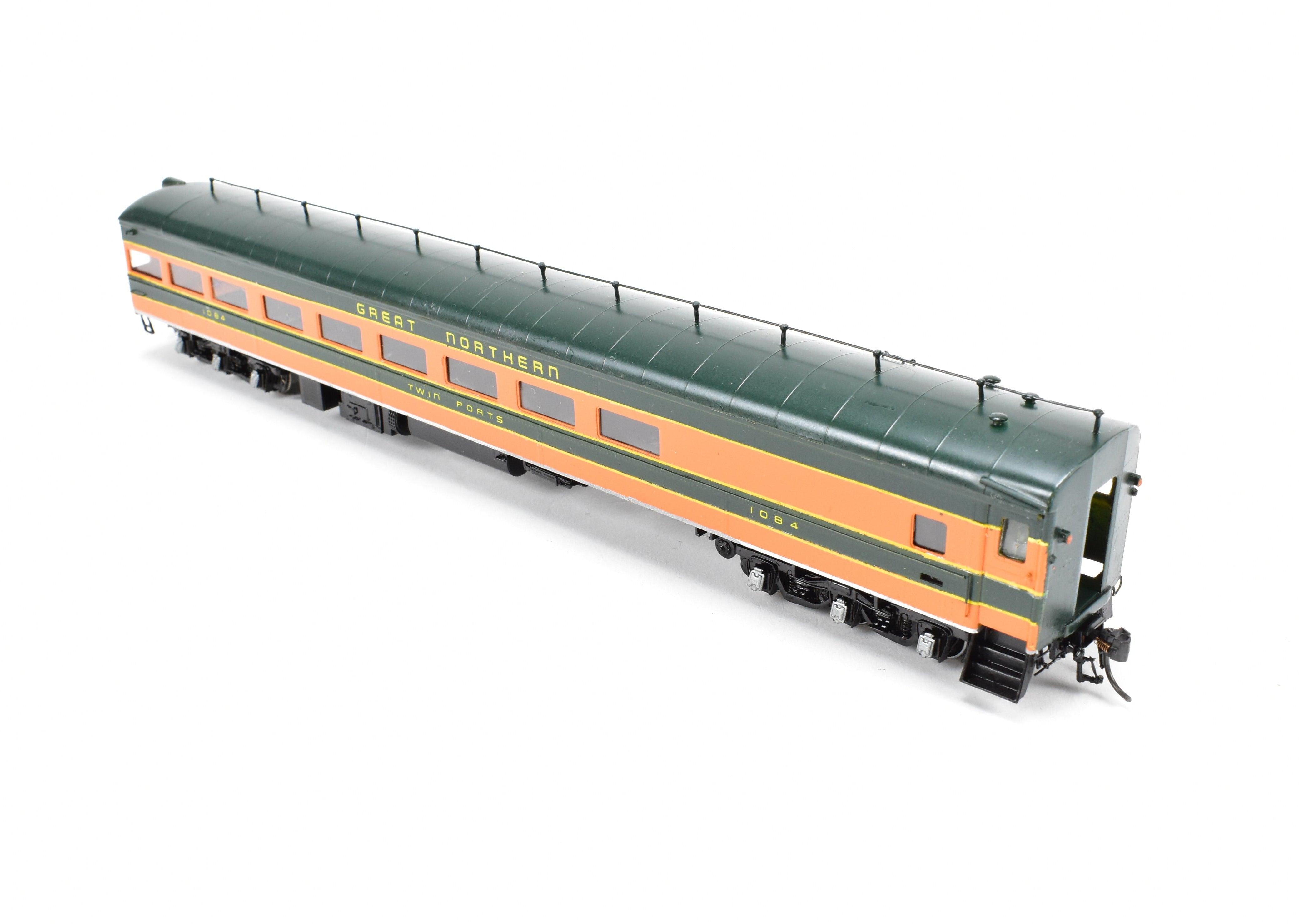 HO Brass Oriental Limited GN - Great Northern Twin Ports Buffet-Parlor-Observation Car, Empire Builder Scheme