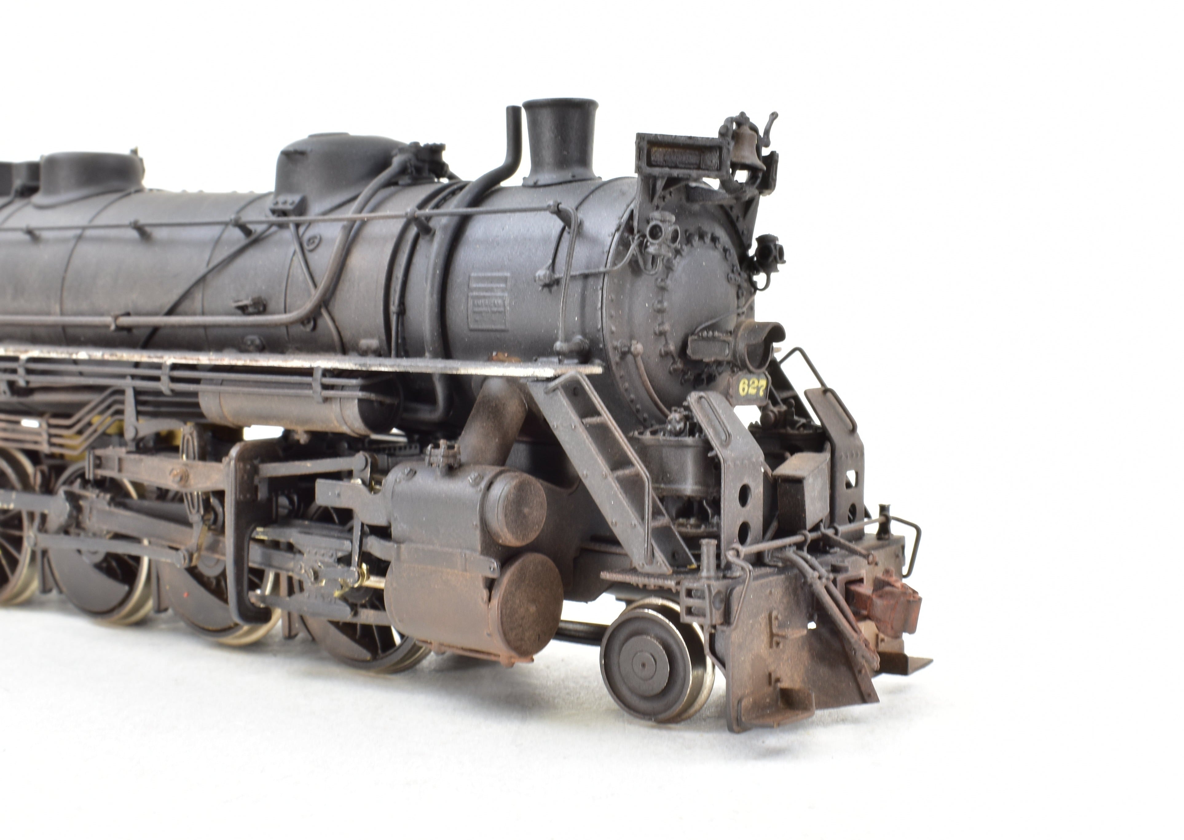HO Scale Brass NKP - Nickel Plate Road H - 6d 2 - 8 - 2 Mikado CP No. 627 Model