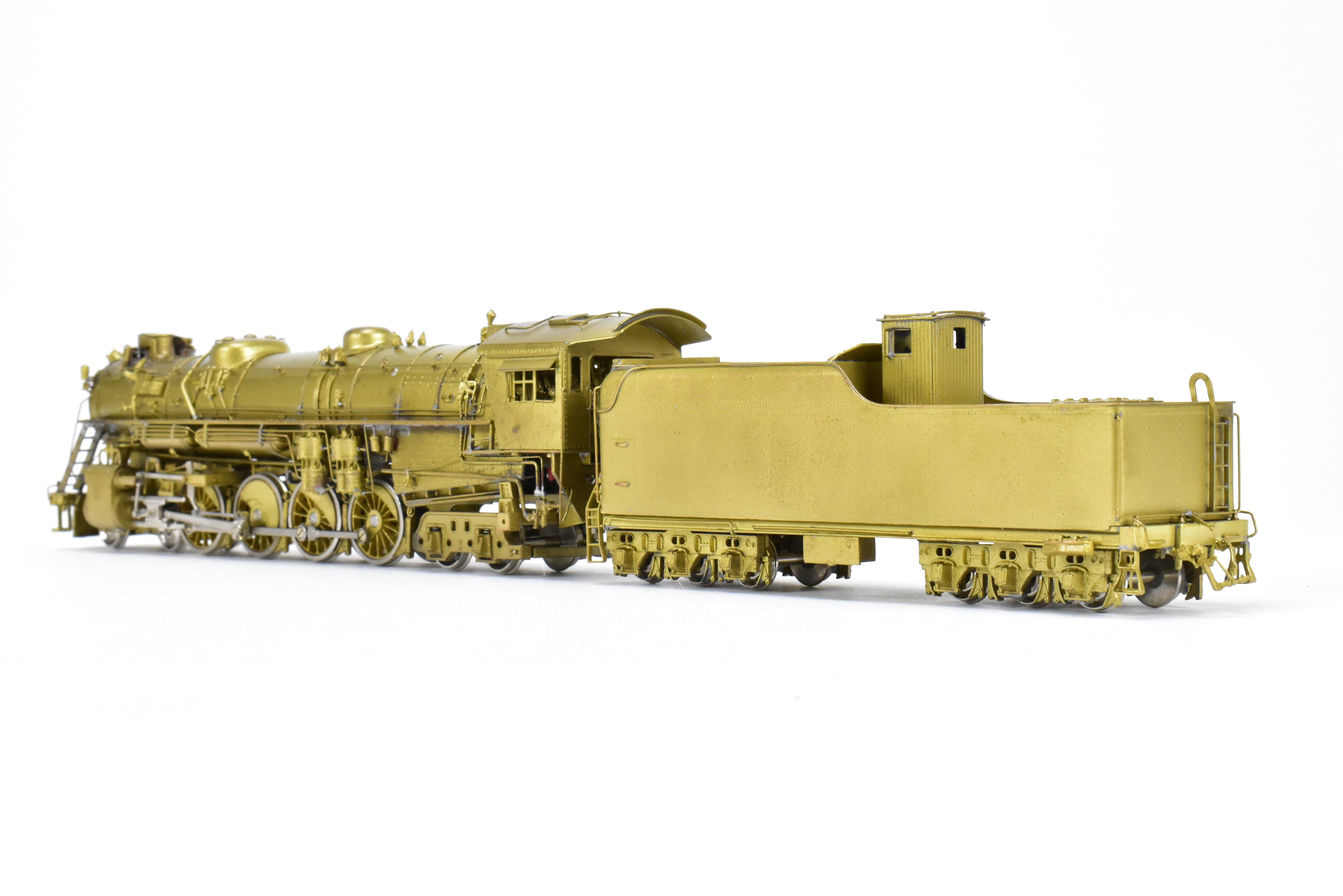 HO Scale Brass Model Train Key Imports D&RGW - Denver & Rio Grande Western M - 64 4 - 8 - 4 Northern Locomotive