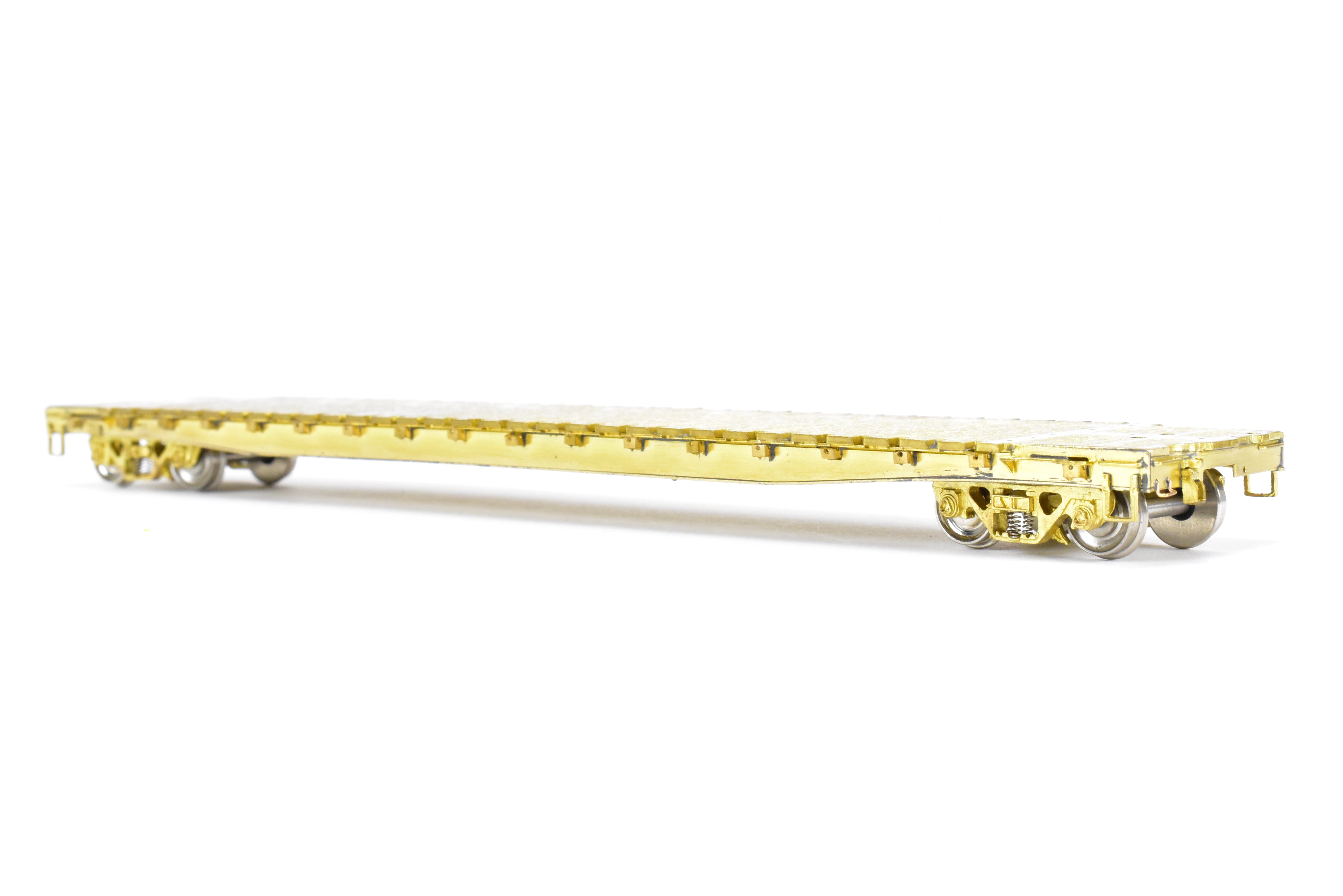 HO Brass OMI UP Union Pacific F-70-15 65' Like-New Flat Car