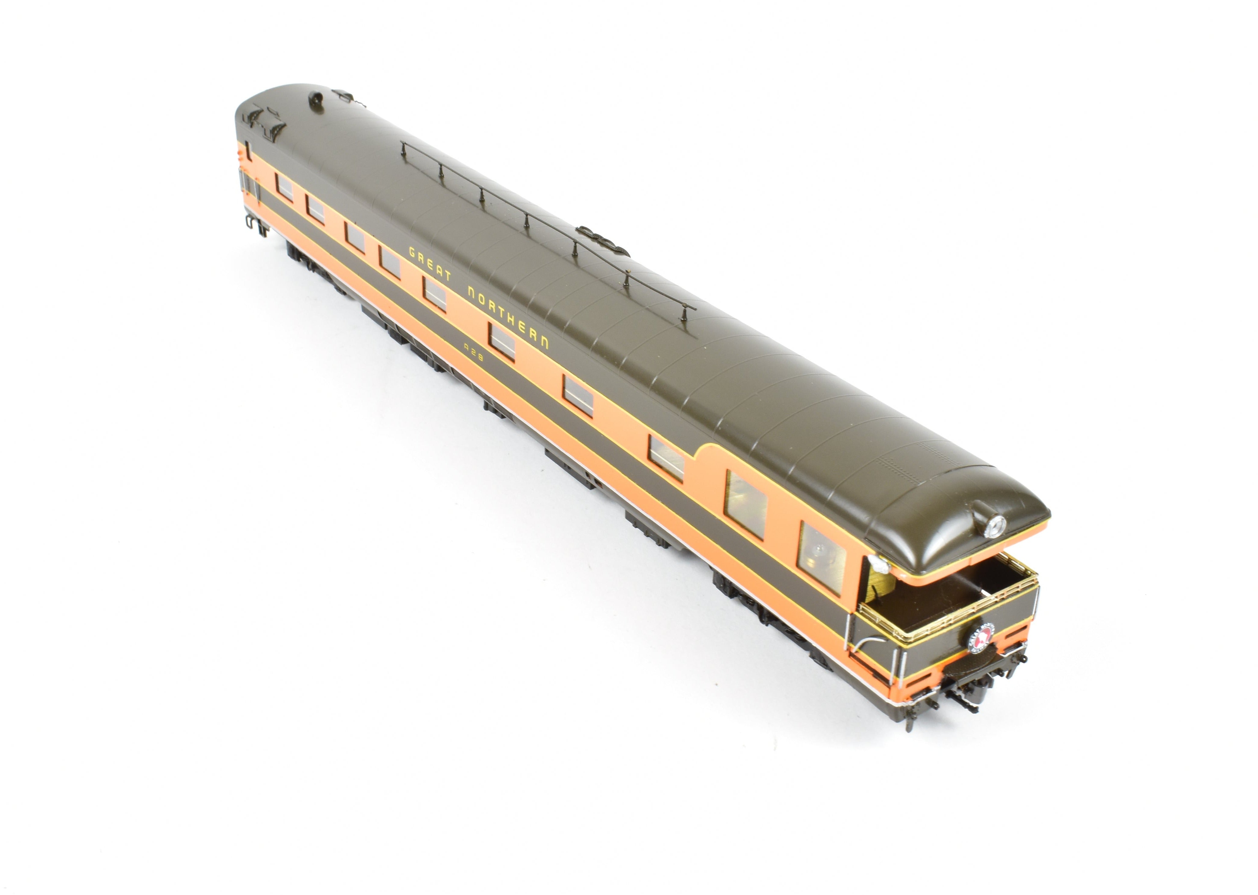 HO Scale Brass W&R Enterprises Great Northern Business Car A28 Custom Painted for Empire Builder Model Train Car