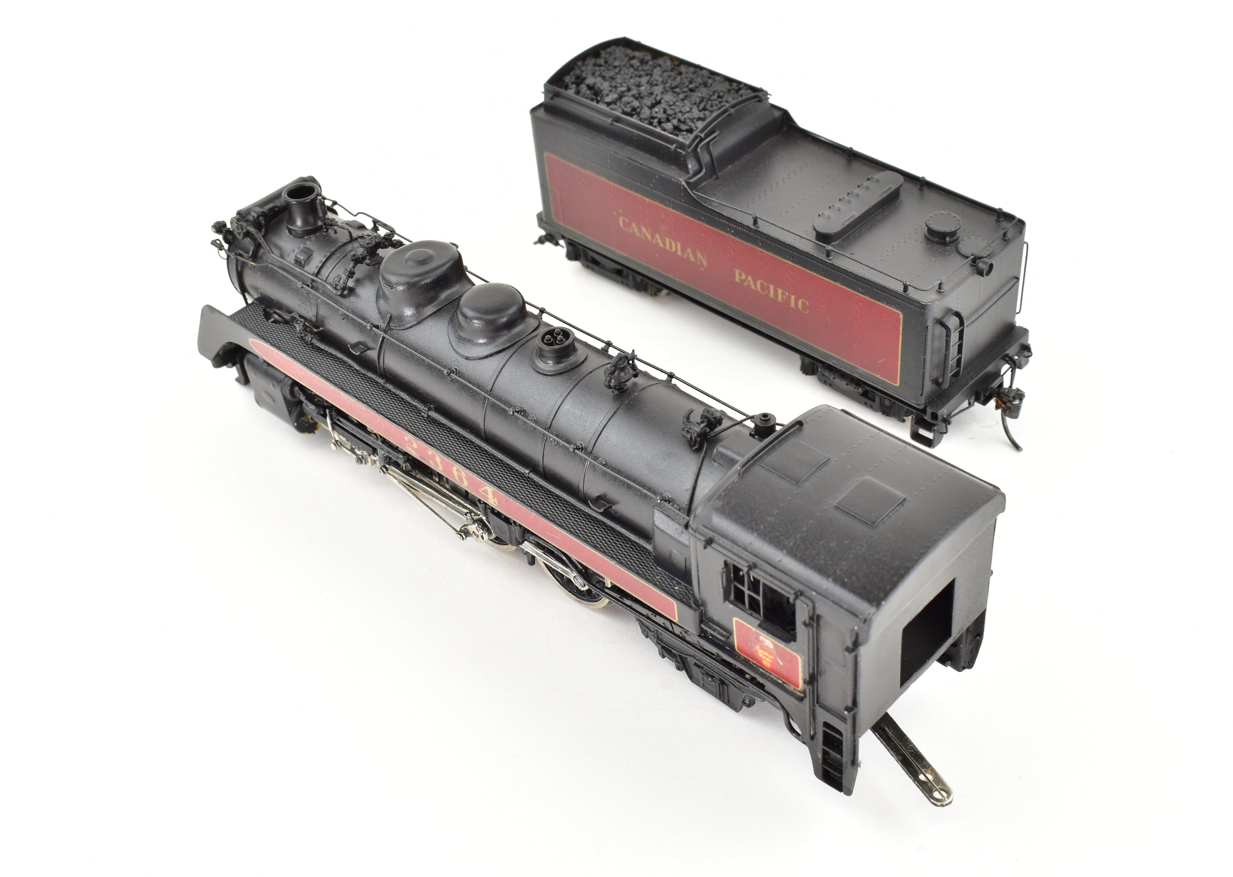 HO Scale Brass Model Train - Van Hobbies CPR Canadian Pacific Railway G - 3 4 - 6 - 2 Custom Painted Locomotive