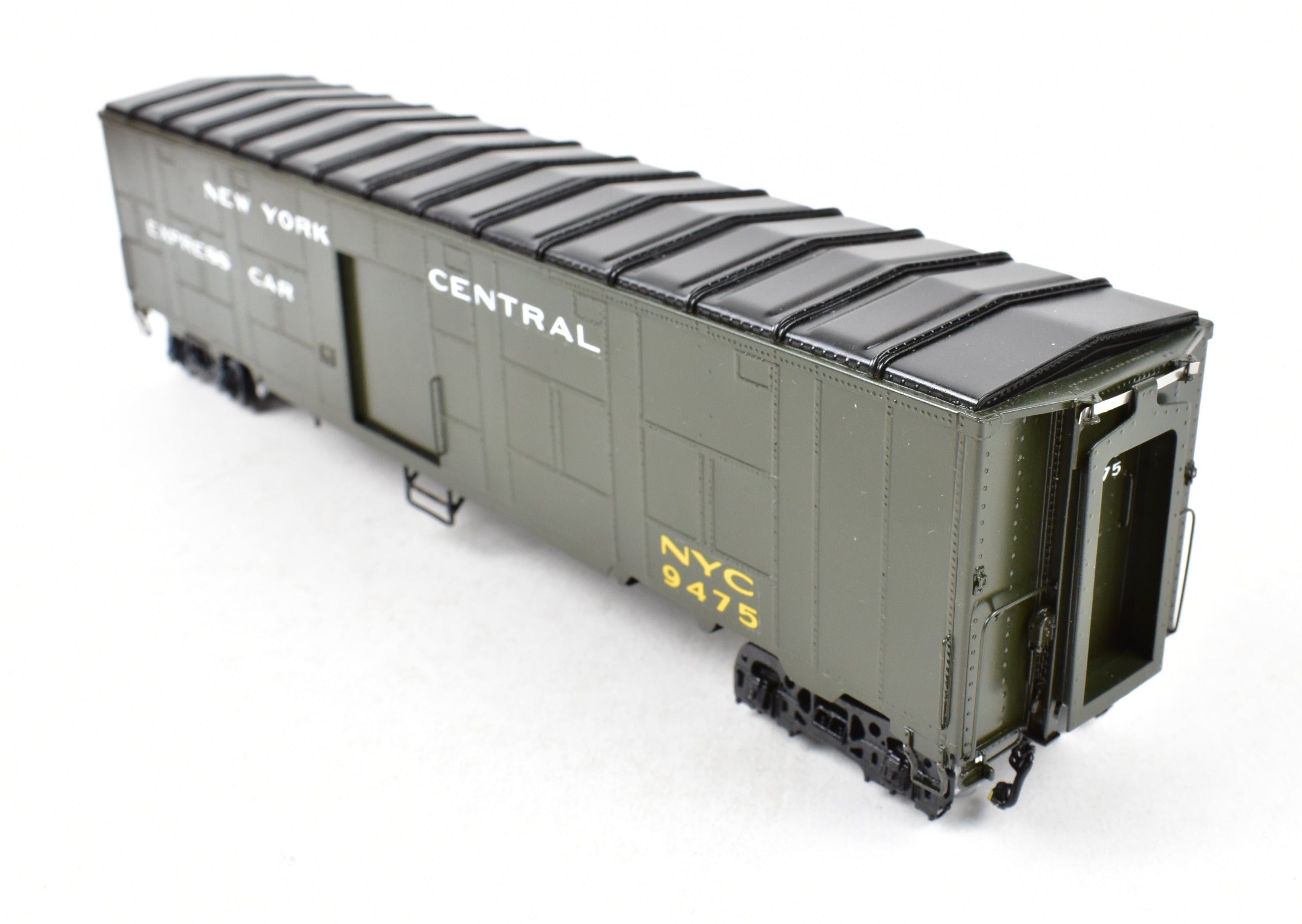 S Scale Brass Model of New York Central Pullman Troop Sleeper Express Box Car Conversion by River Raisin Models from NYC - River Raisin Models' Special Edition in S Scale
