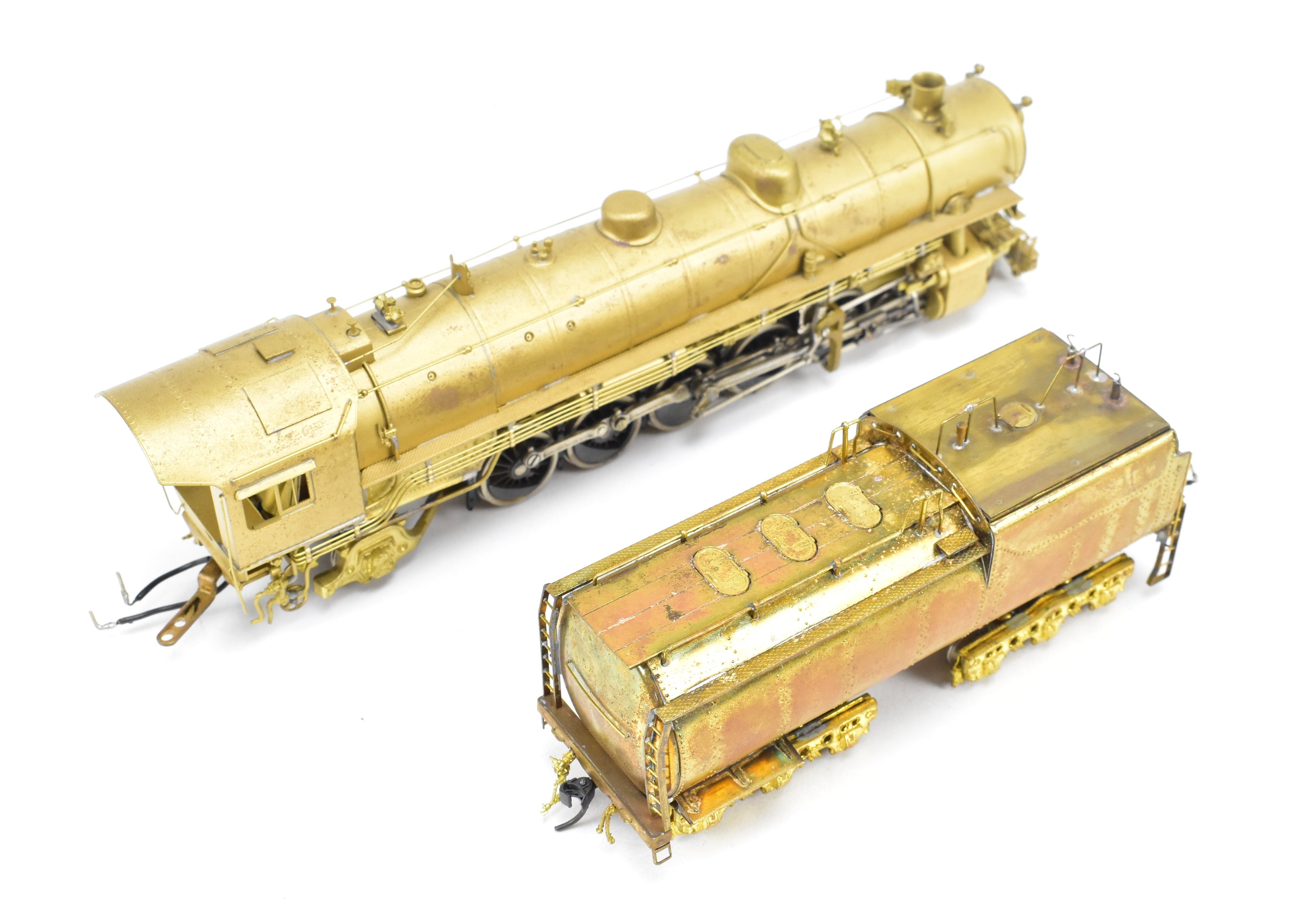 HO Scale Brass Union Pacific 4-10-2 Model by Westside with Modified Tender (AS-IS)