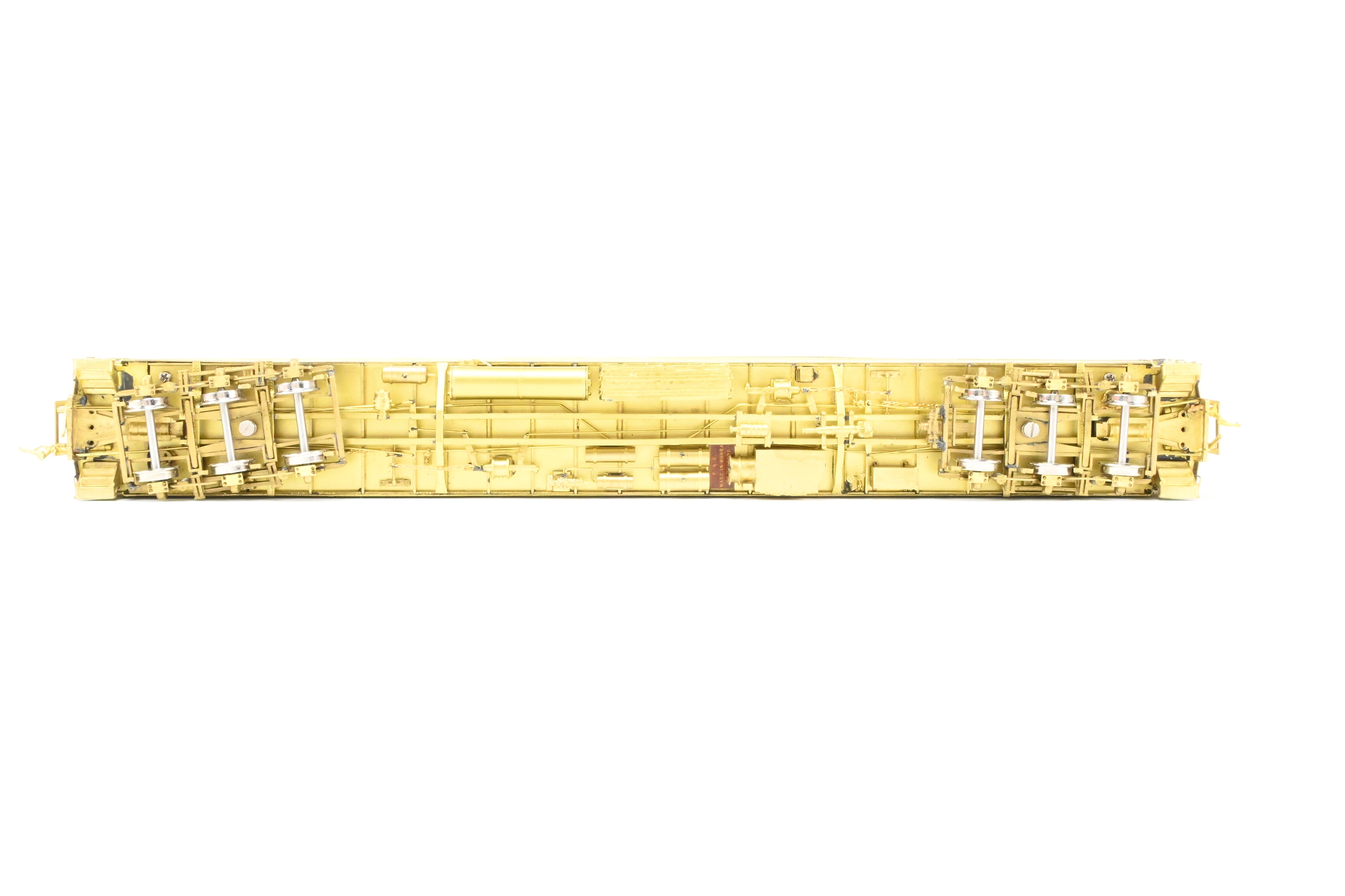 HO Scale Brass Precision Scale Co. Model of Various Roads Pullman Heavyweight 12-Section Sleeper Plan 2411 Featuring Mechanical Air Conditioning