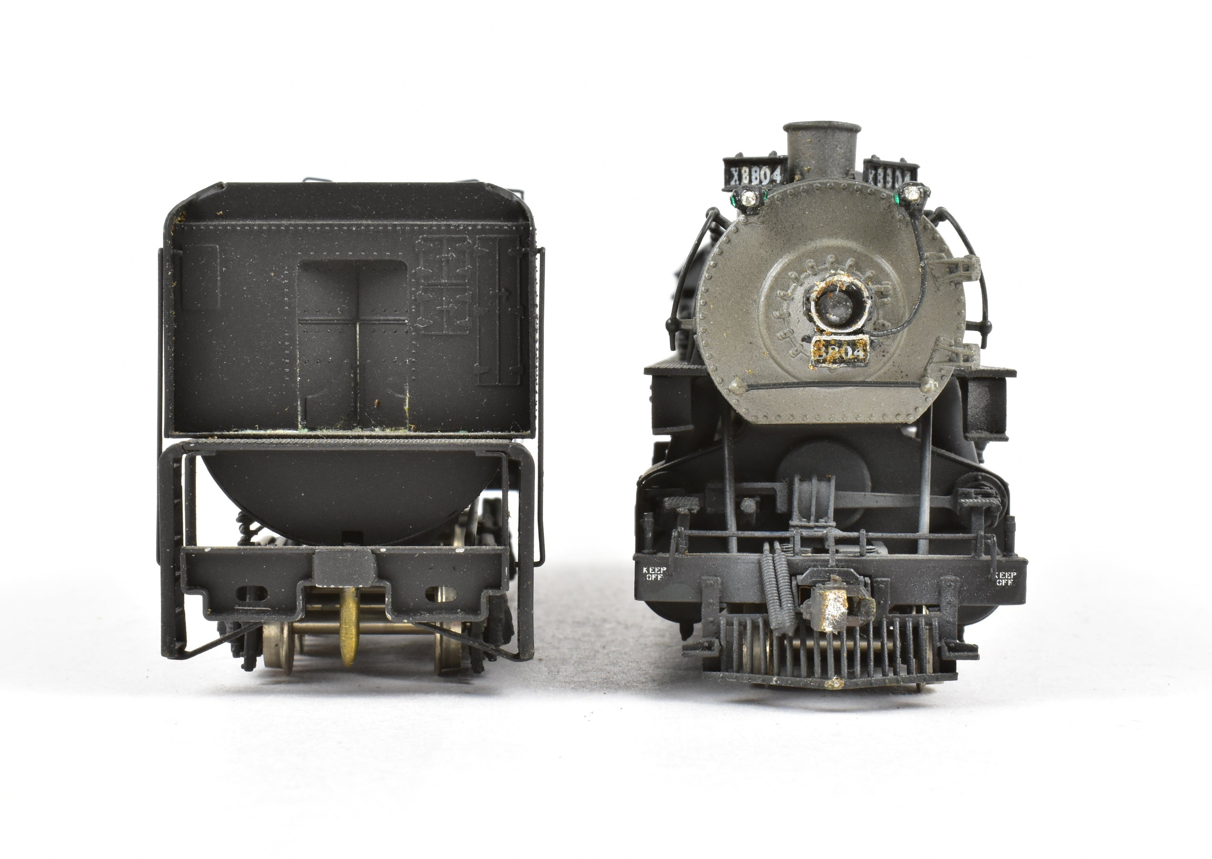 HO Scale Brass Train Model by Westside Model Co., Union Pacific 8800 Class 4 - 10 - 2 Locomotive, Custom Painted No. 8804