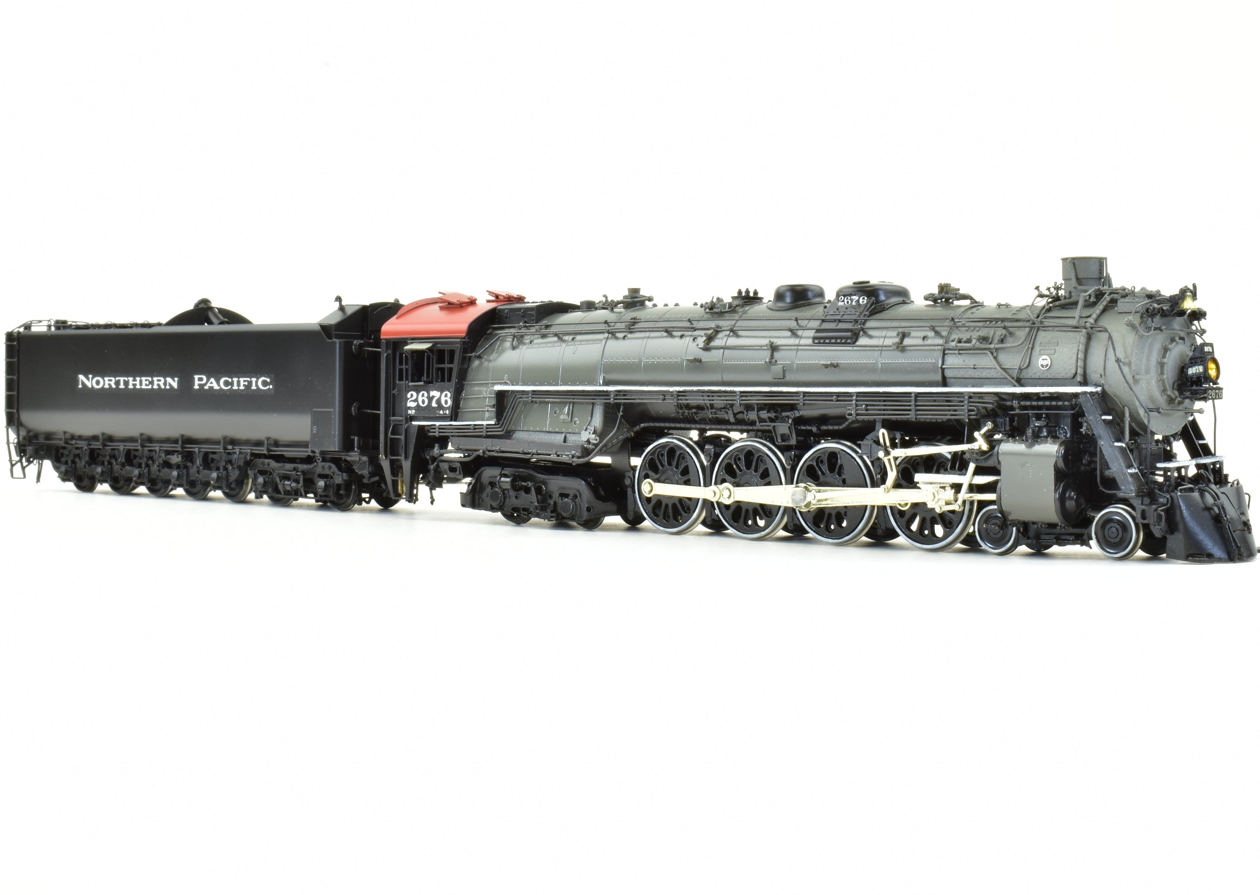 HO Scale Brass Northern Pacific A-4 4-8-4 Pro Painted Locomotive by W&R Enterprises