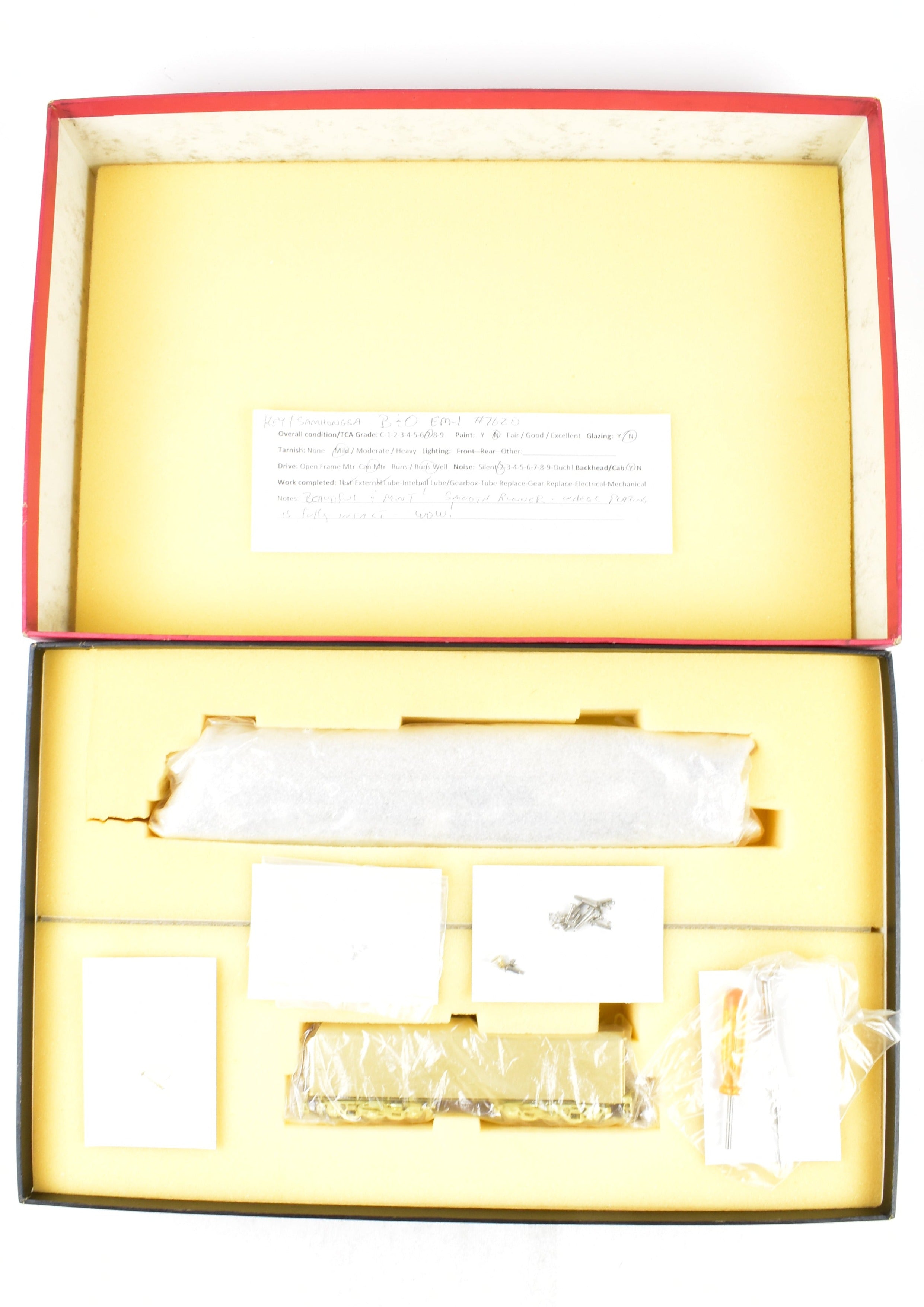 HO Scale Brass Key Imports Baltimore & Ohio EM - 1 #7620 2 - 8 - 8 - 4 Model