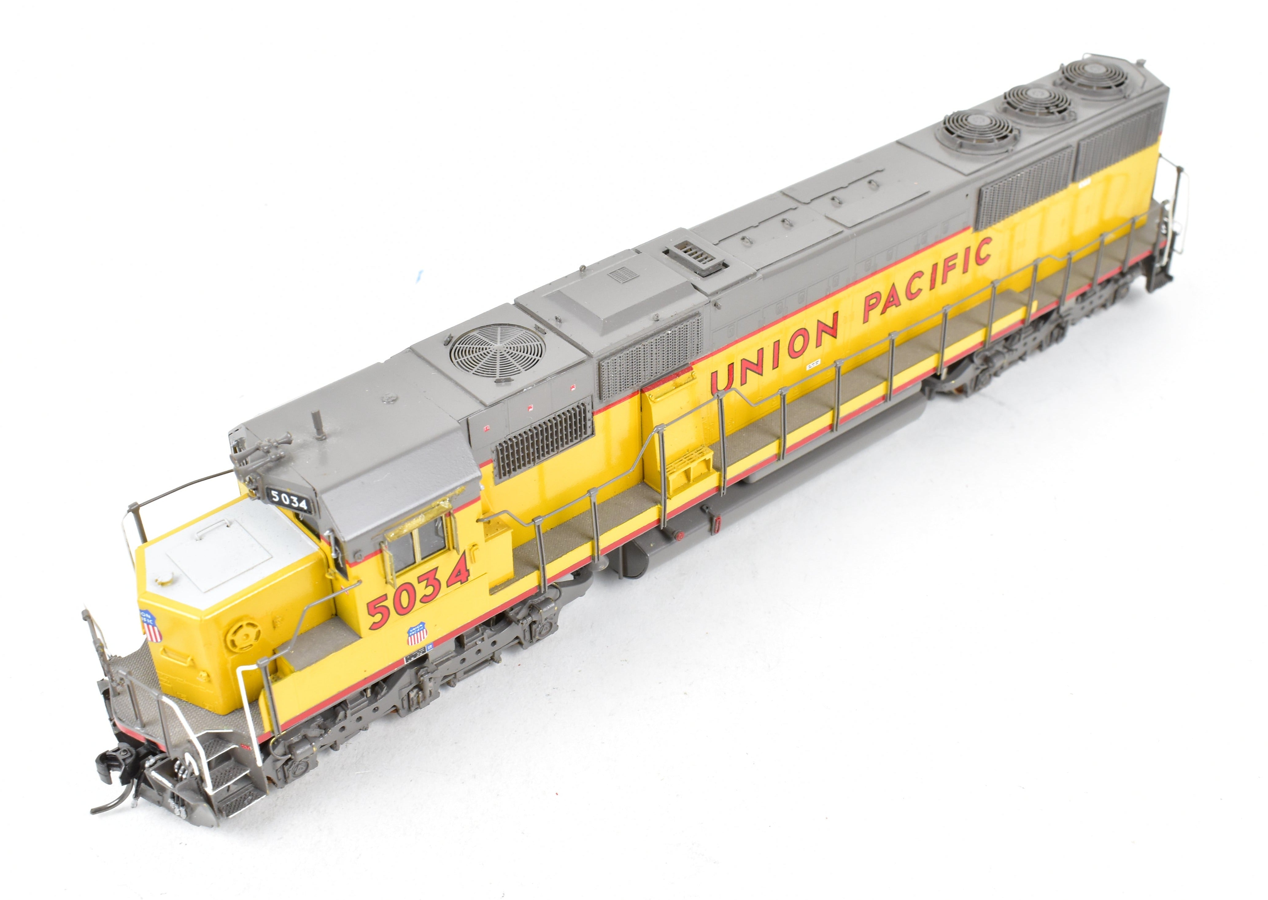 HO Scale Brass Model Train - Overland Models, Inc. Union Pacific EMD SD50 Locomotive CP No. 5034 with DCC Digital Control