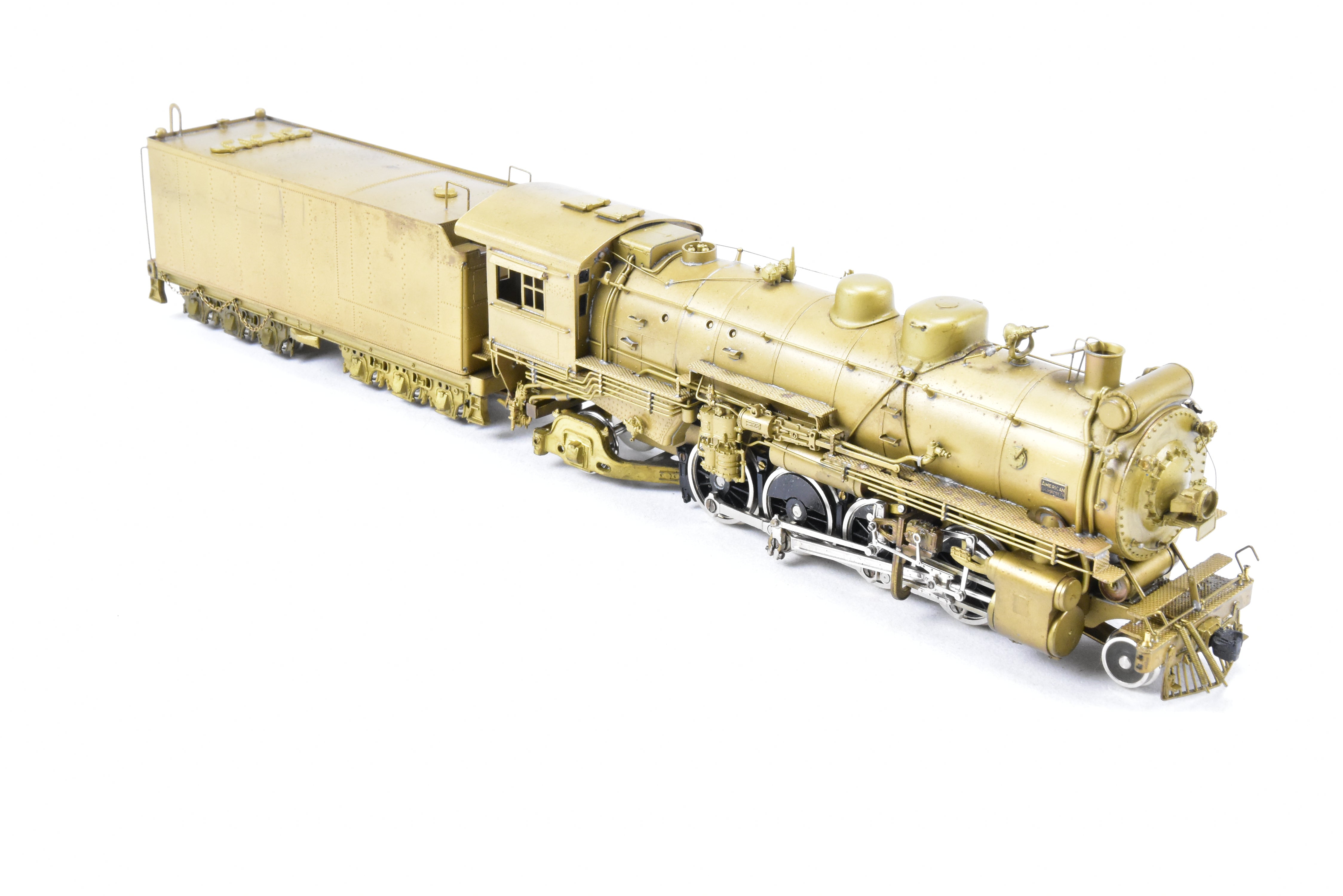 HO Scale Brass PFM United Western Pacific MK - 60 2 - 8 - 2 Mikado Locomotive Model