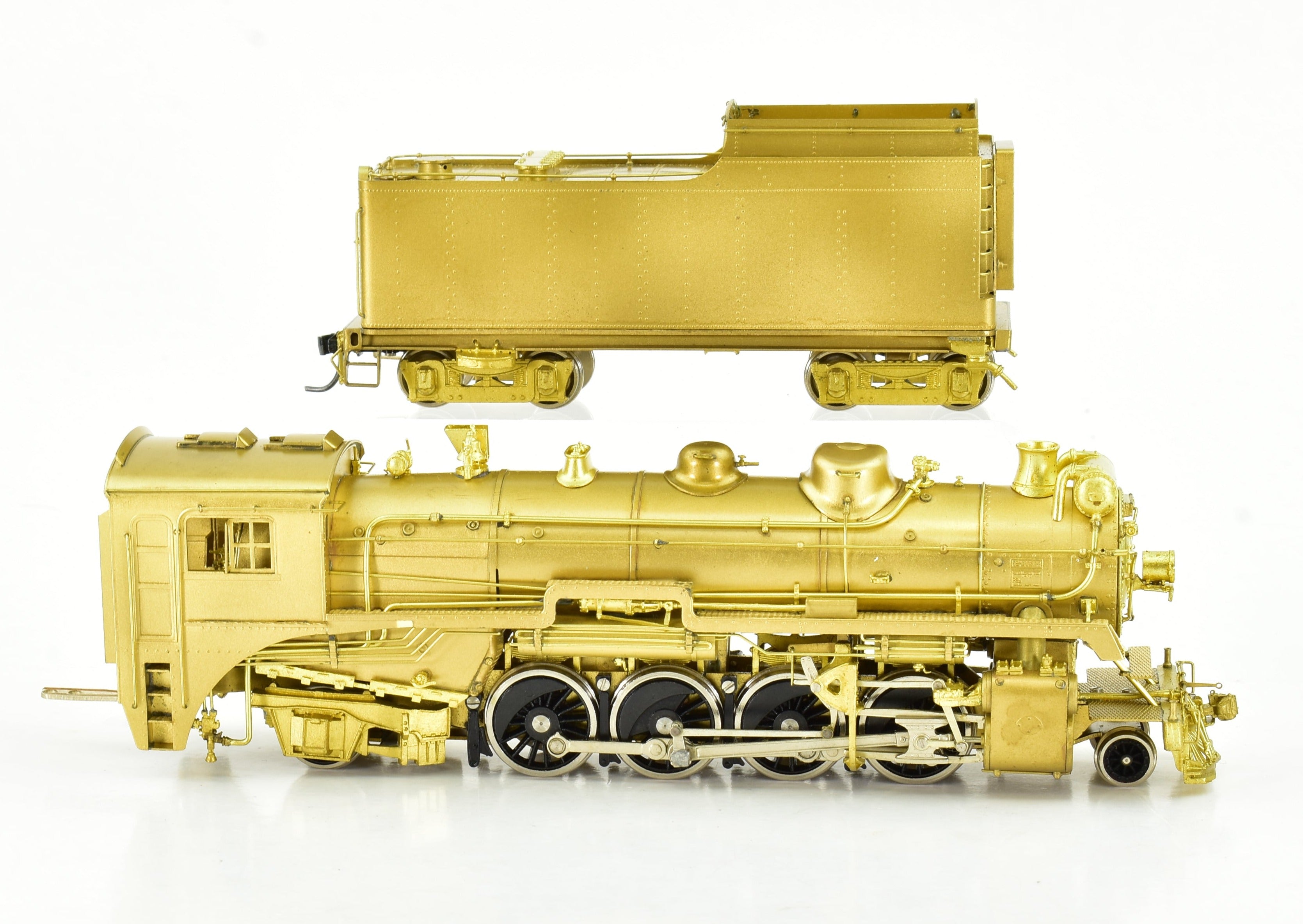 HO Scale Brass PFM - Van Hobbies CPR Model Train - Canadian Pacific Railway 2-8-2 P2 Mikado Steam Locomotive from 1981 Production Run