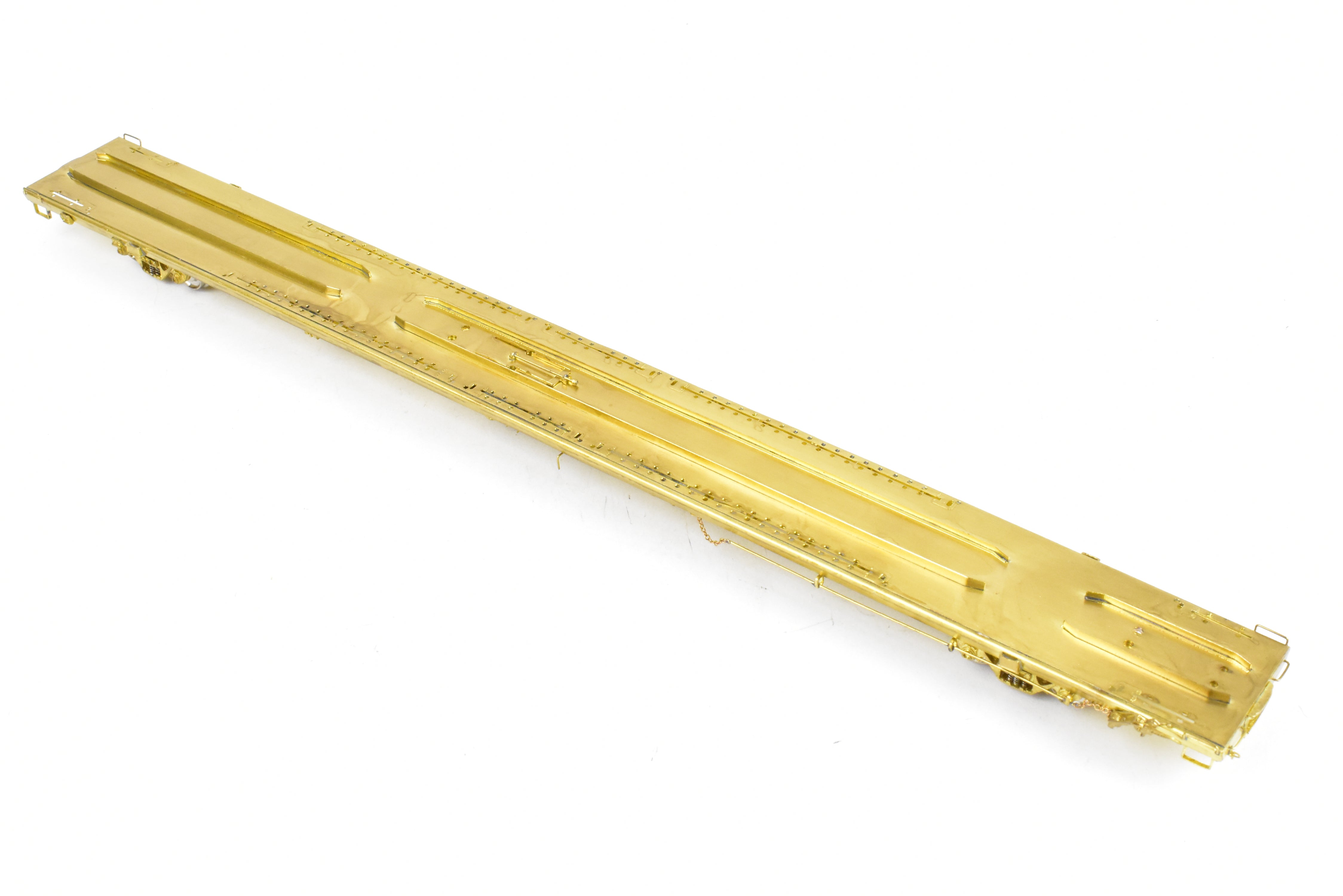 HO Brass OMI TOFC Flat Car 89'-4 Twin 45' from Overland Models