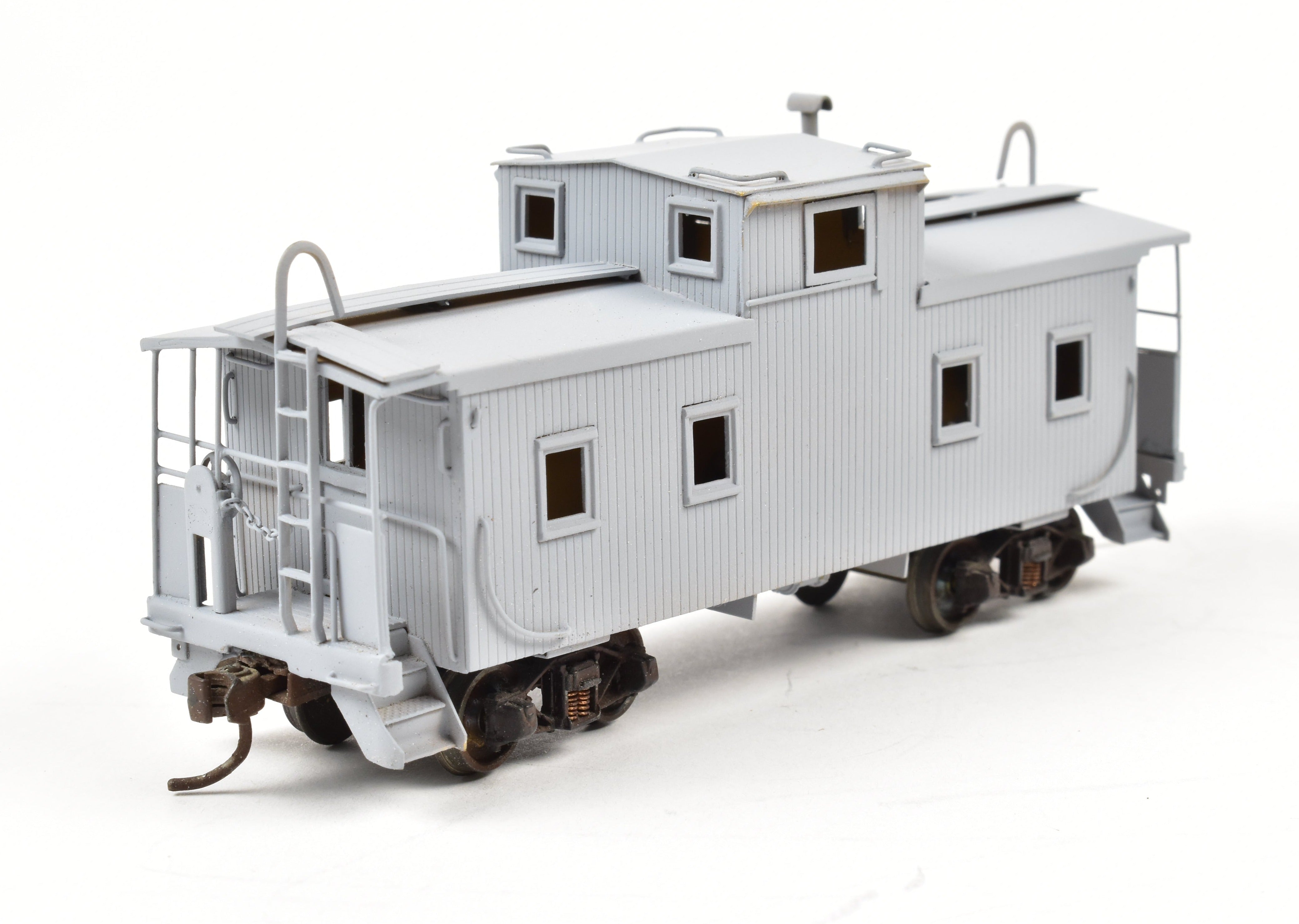 HO Scale Brass Hallmark GM&O Gulf Mobile & Ohio Partially Painted Wood Caboose