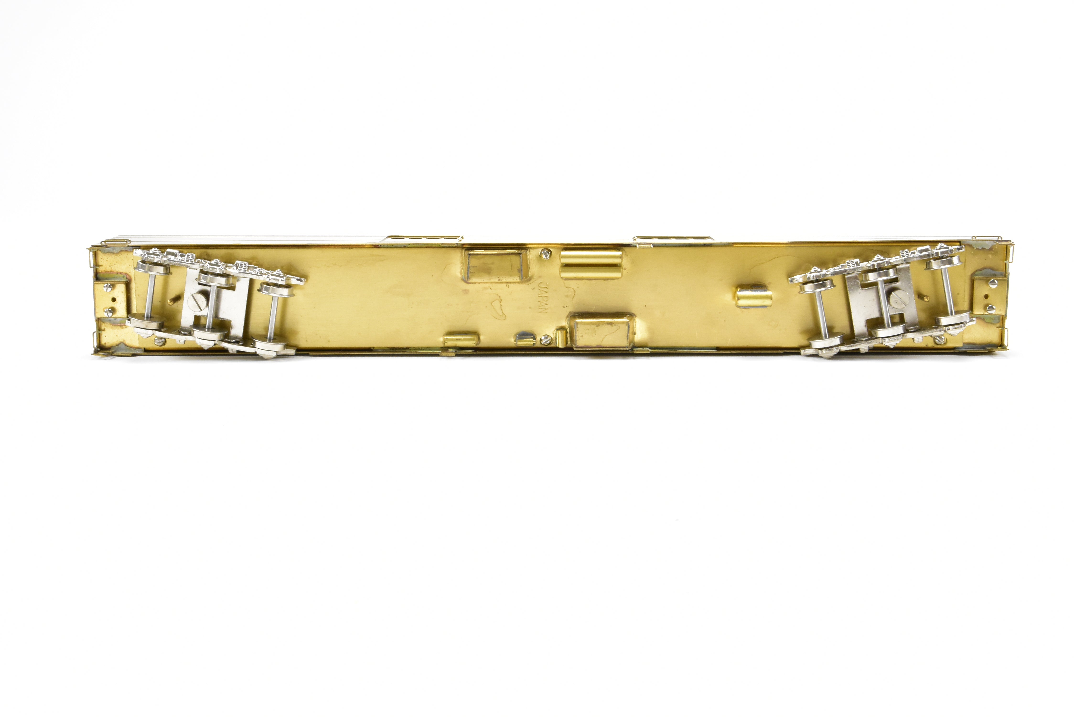 HO Scale Brass Model - S. Soho & Co. Union Pacific 1949 ACF 5700 Series Streamlined Baggage Car for Model Railroads