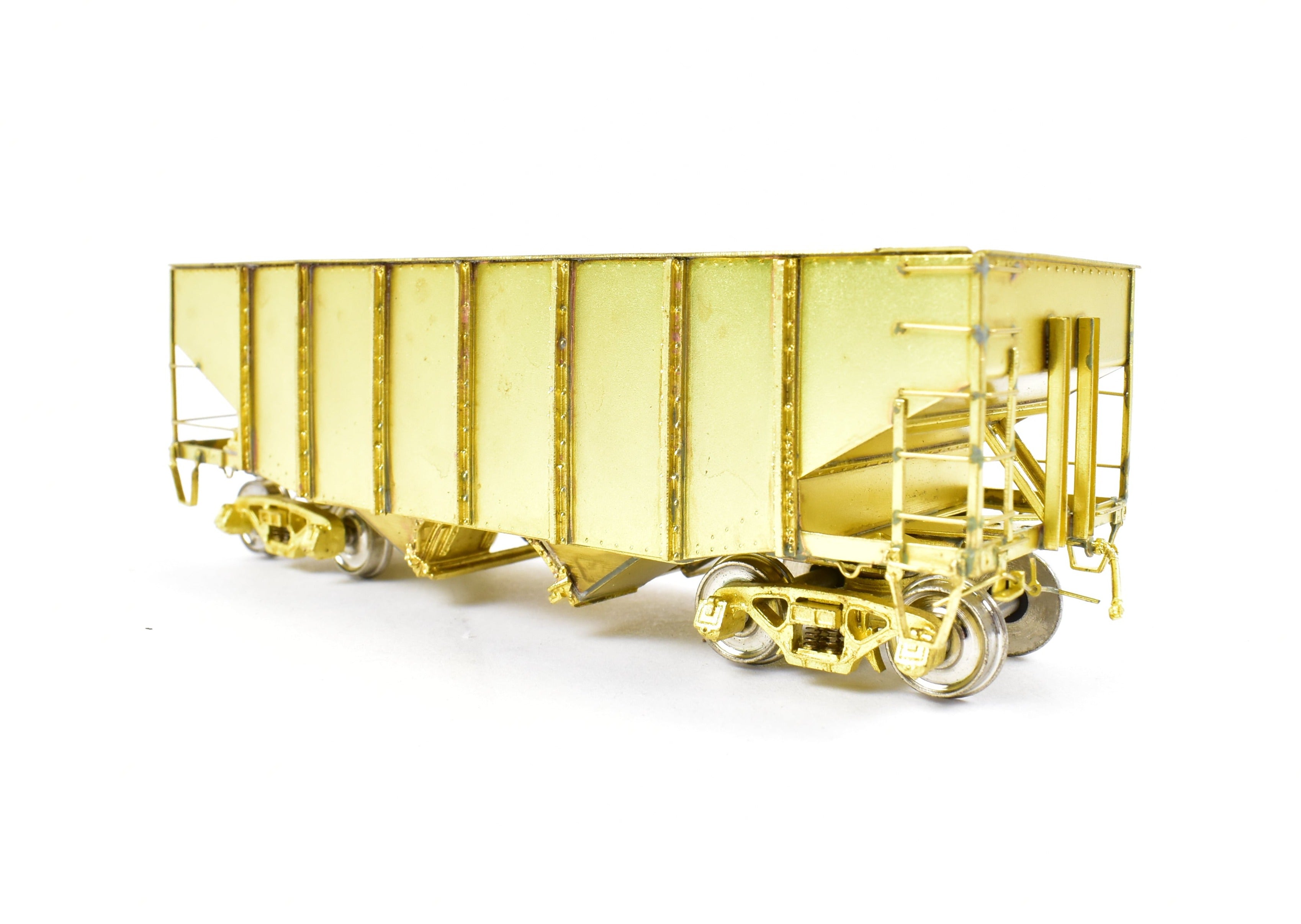 HO Brass OMI Overland Models D&H 55-Ton 2-Bay Hopper - Like New