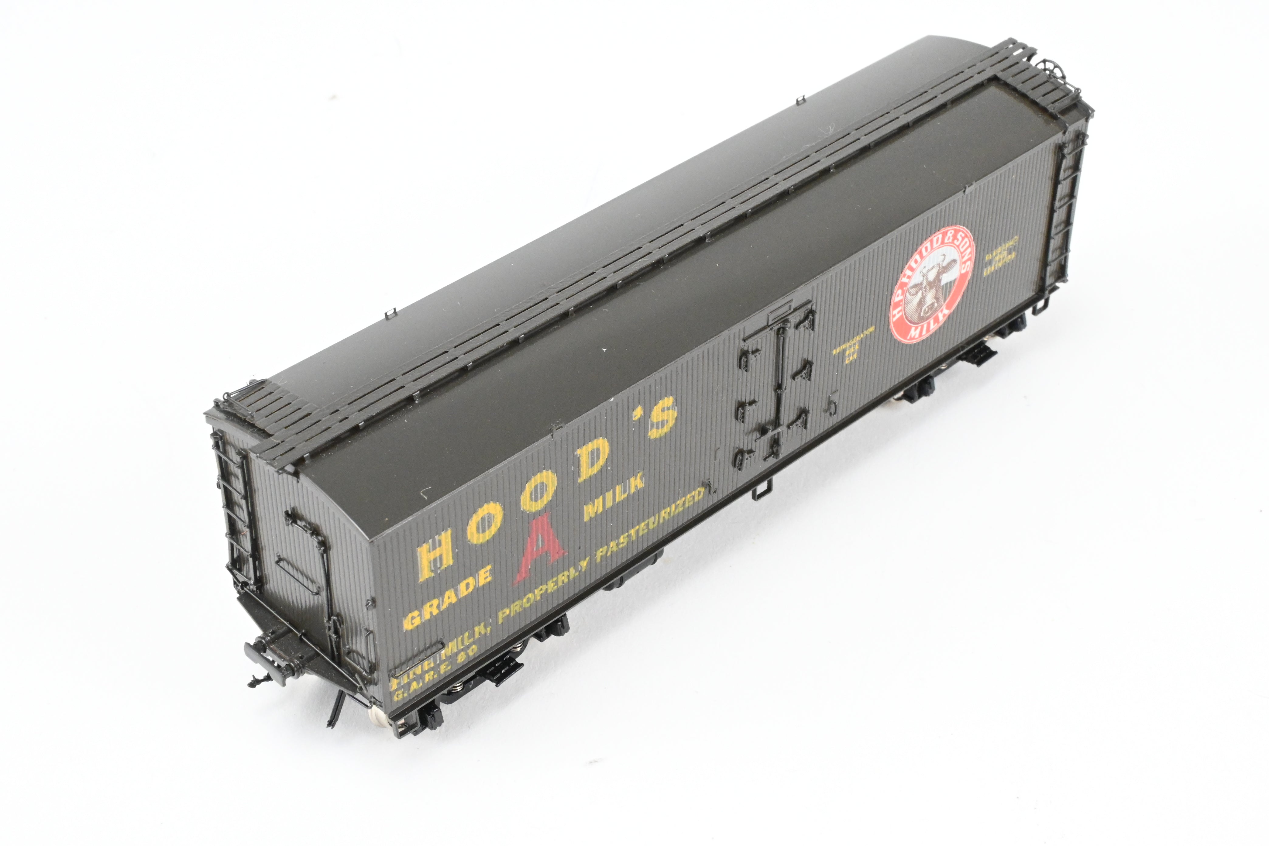 HO Brass Precision Scale Co. 41' Pfaudler Wood Sheath Milk Tank Car Hoods FP No. 802