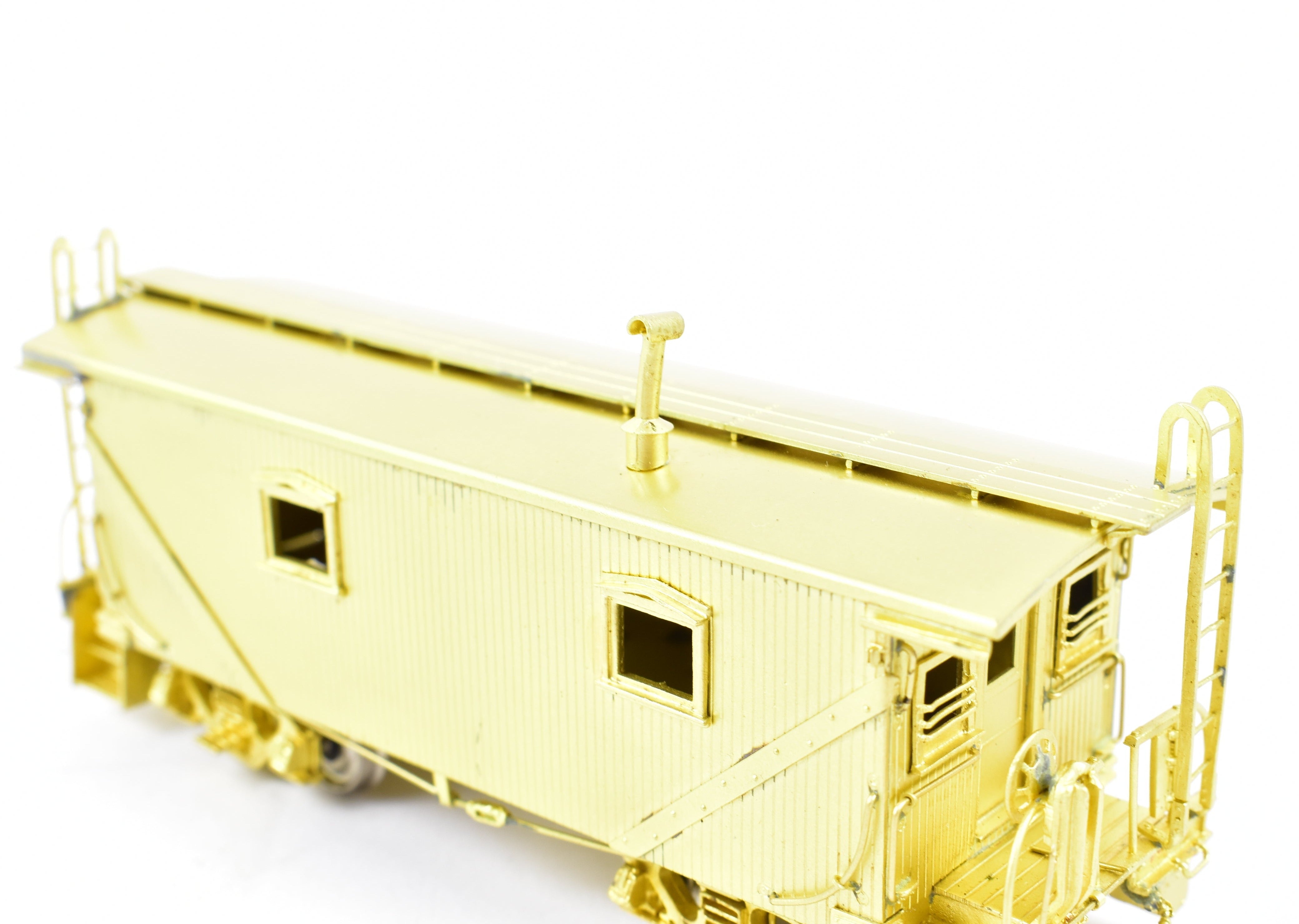 HO Scale Brass OMI - Overland Models, Inc. Delaware & Hudson (D&H) Wood Sheath Transfer Caboose without Cupola Model Train