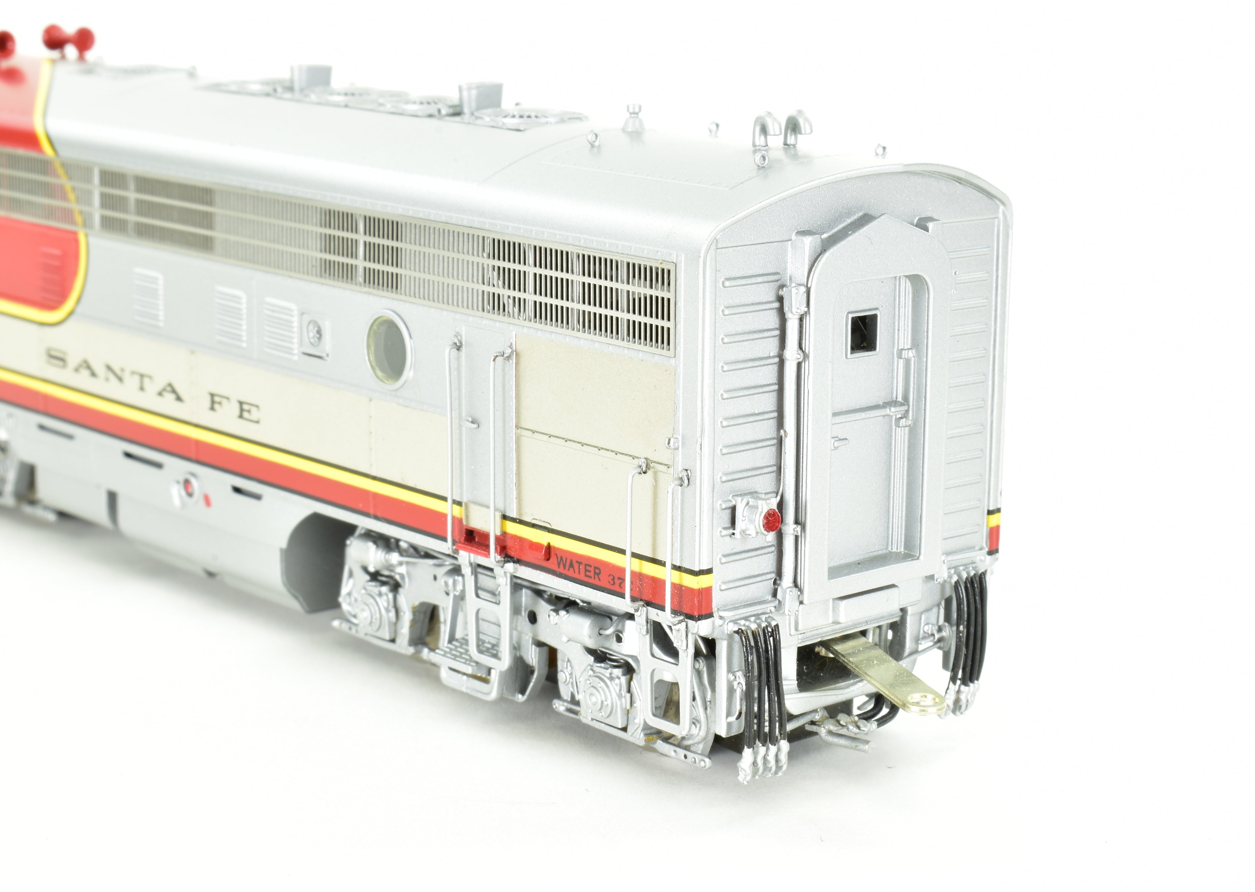High - Quality HO Scale Brass Diesel Locomotive CON CIL - Challenger Imports ATSF Santa Fe Passenger Service EMD F7 A/B/B/A Set with Factory Painting and Plating