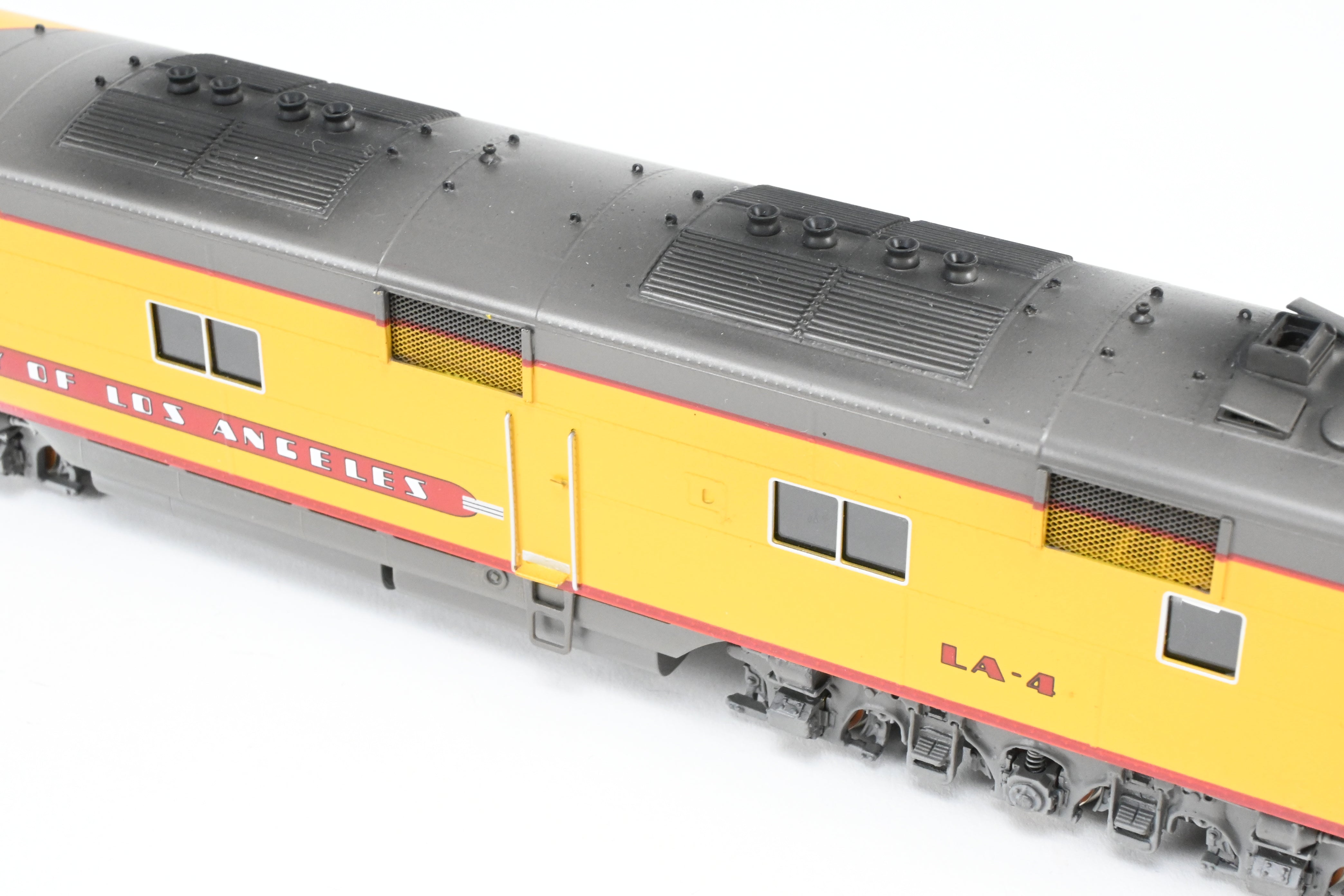 HO Scale Brass Diesel Locomotive Set - Challenger Imports Union Pacific City of Los Angeles EMD E6 A/B/B Set with Weathering Finishing