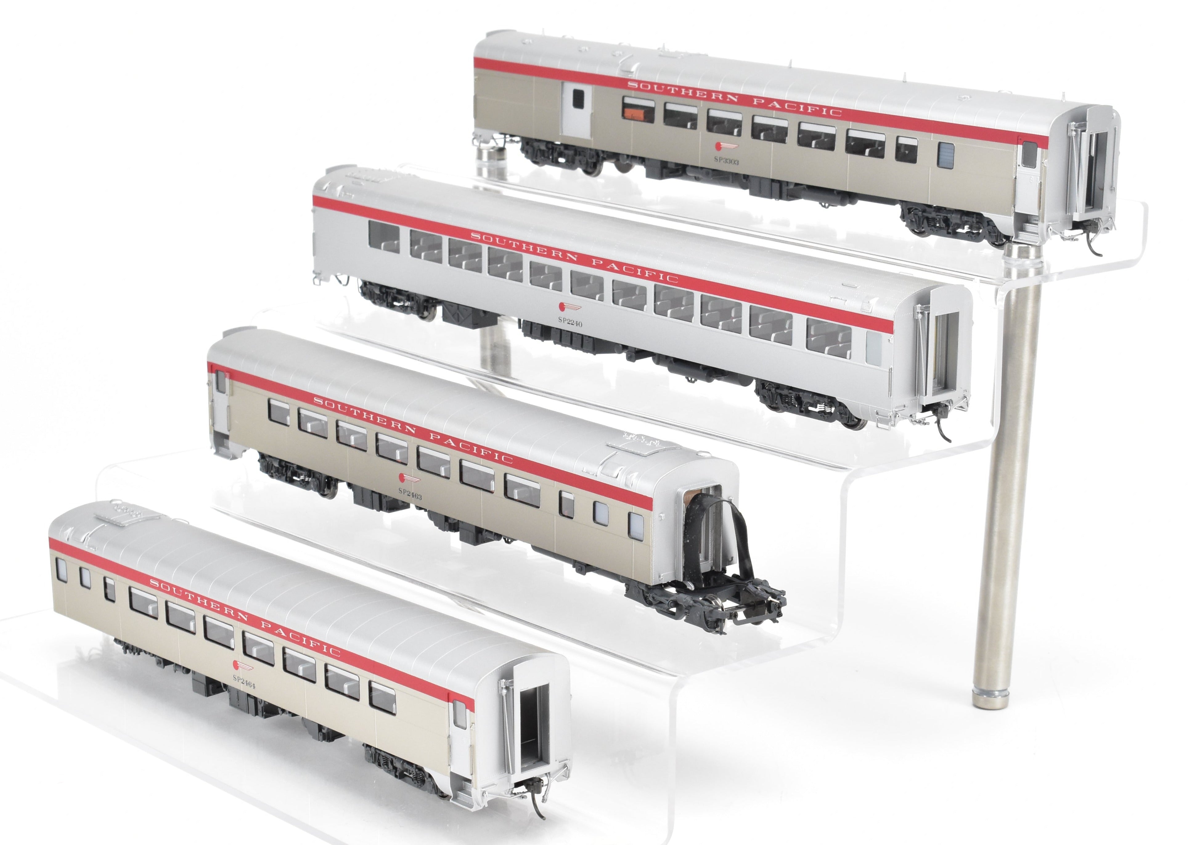 1960s HO Scale Brass SP Coast Daylight 10-Car Set by UTI