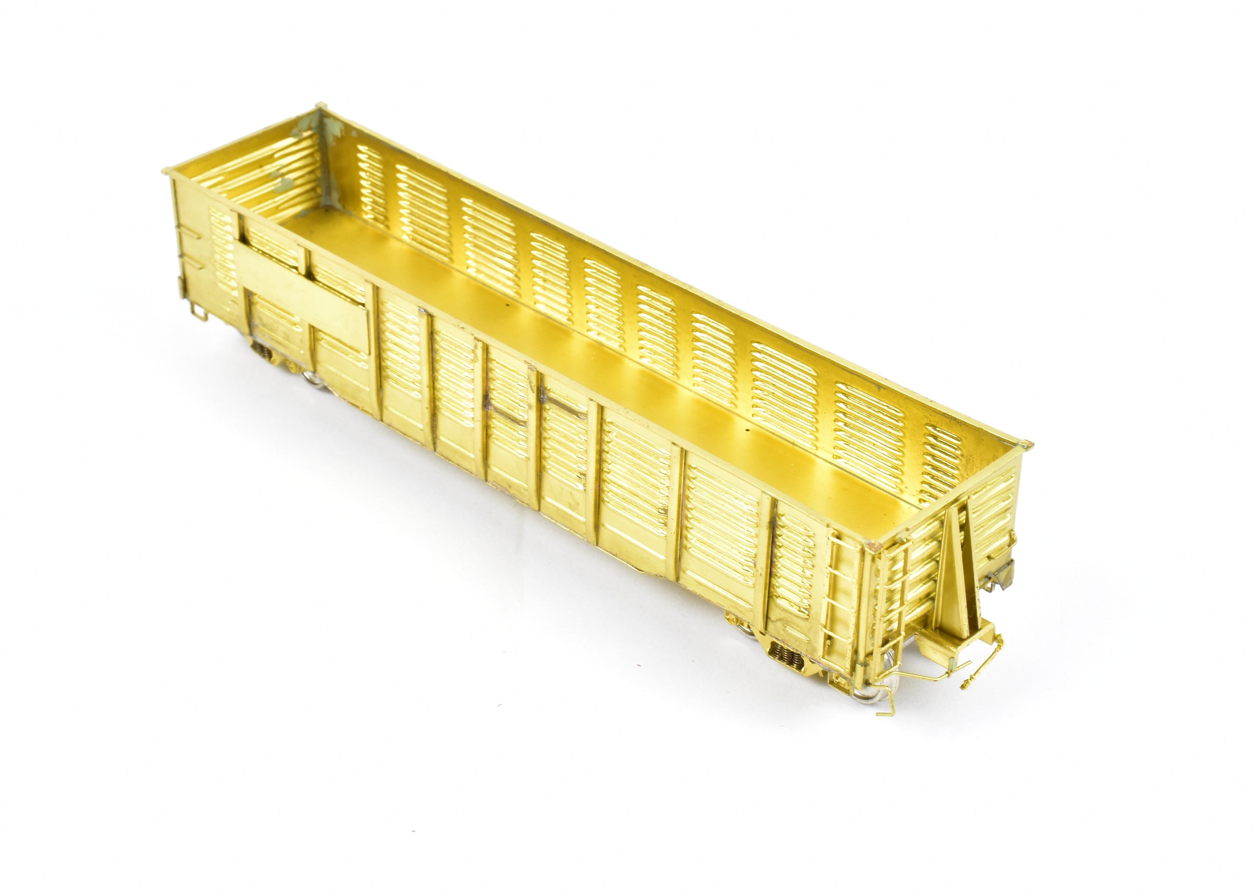 OMI Overland Models HO Brass ATSF - Santa Fe 100 Ton Gondola Model