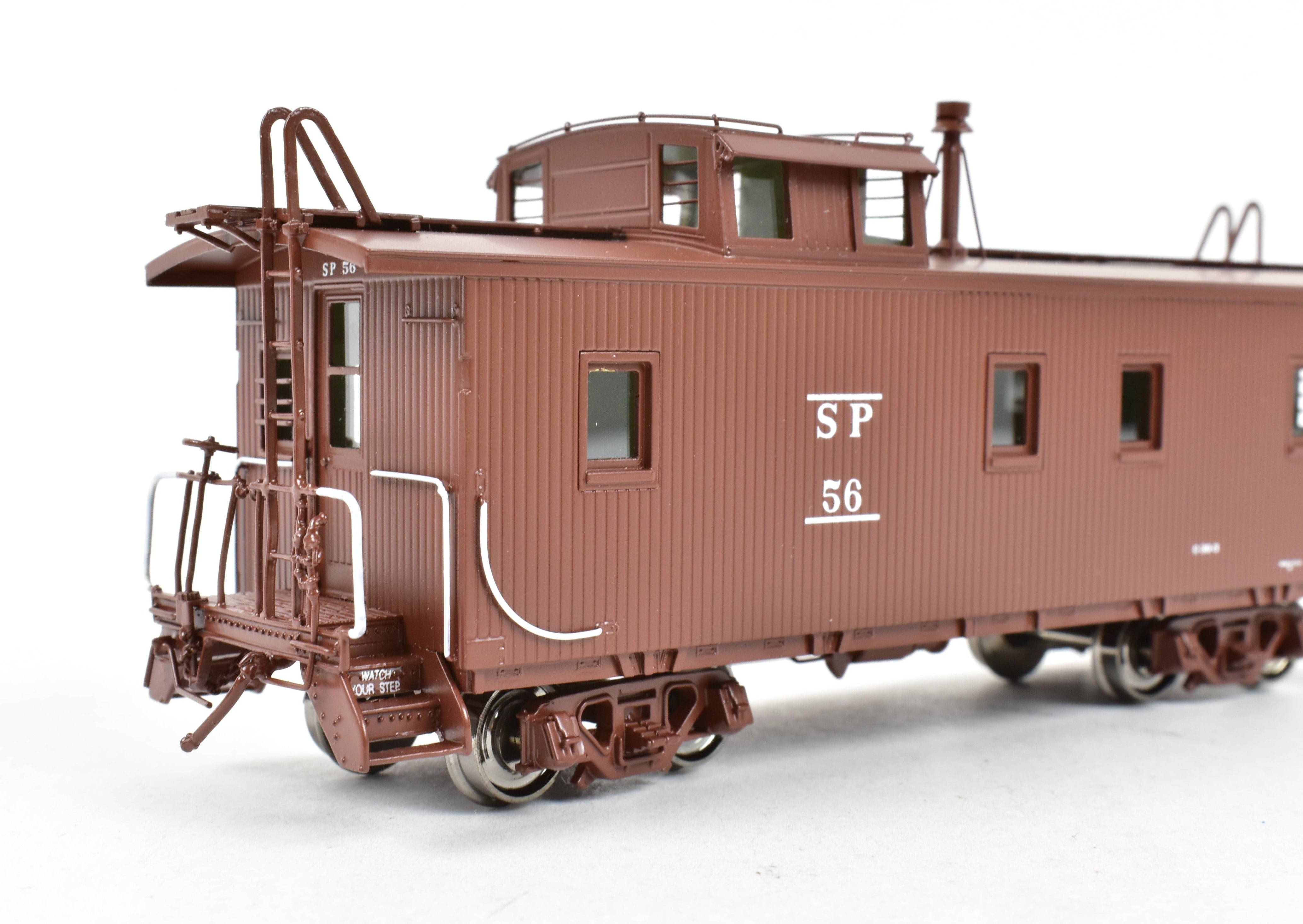 HO Scale Brass Southern Pacific Wood Side Caboose, Class C - 30 - 3 FP No. 56 by Challenger Imports