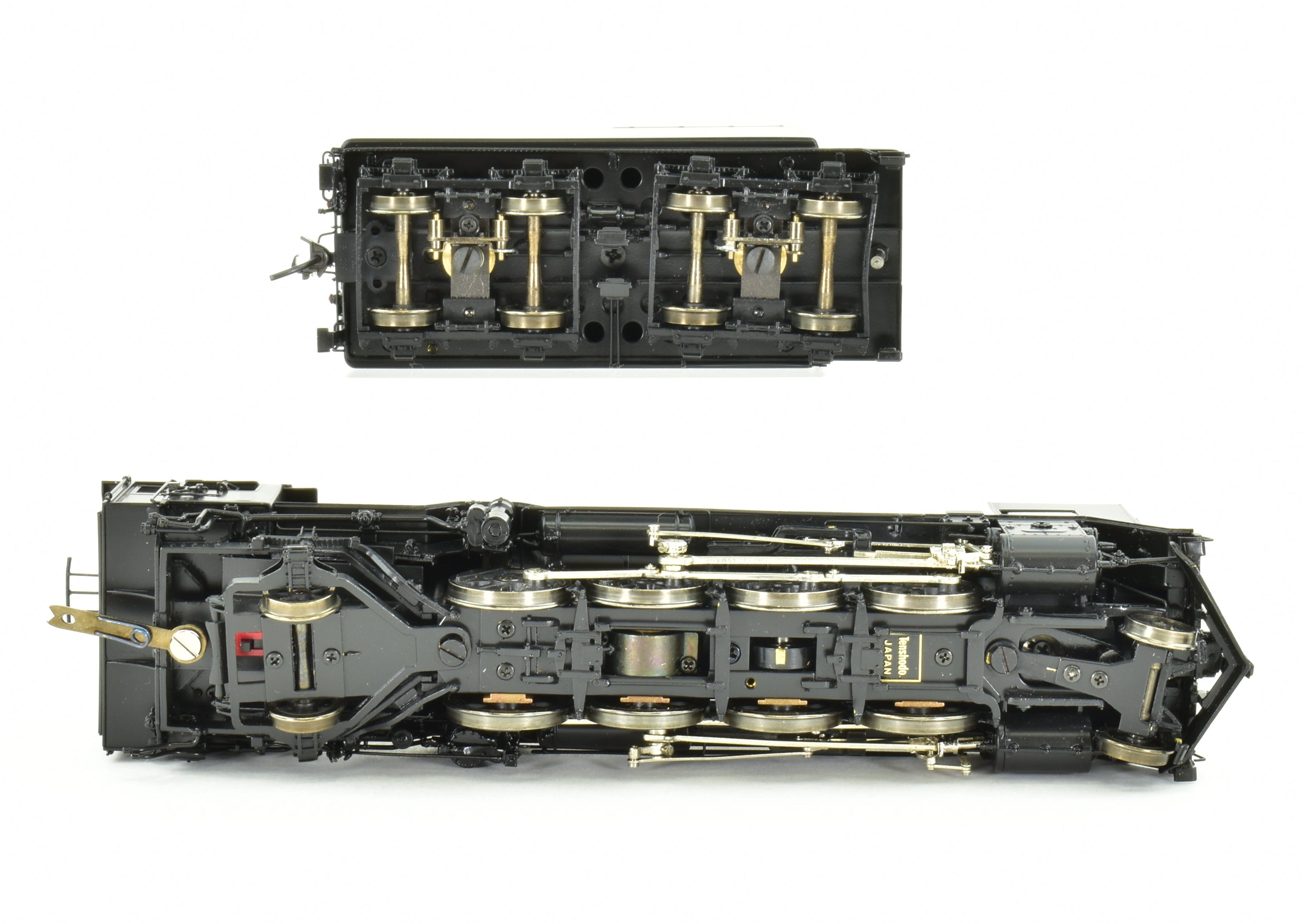 1999 J Scale Brass Tenshodo Japanese National Railways D51 2-8-2 Tapered Stack Model