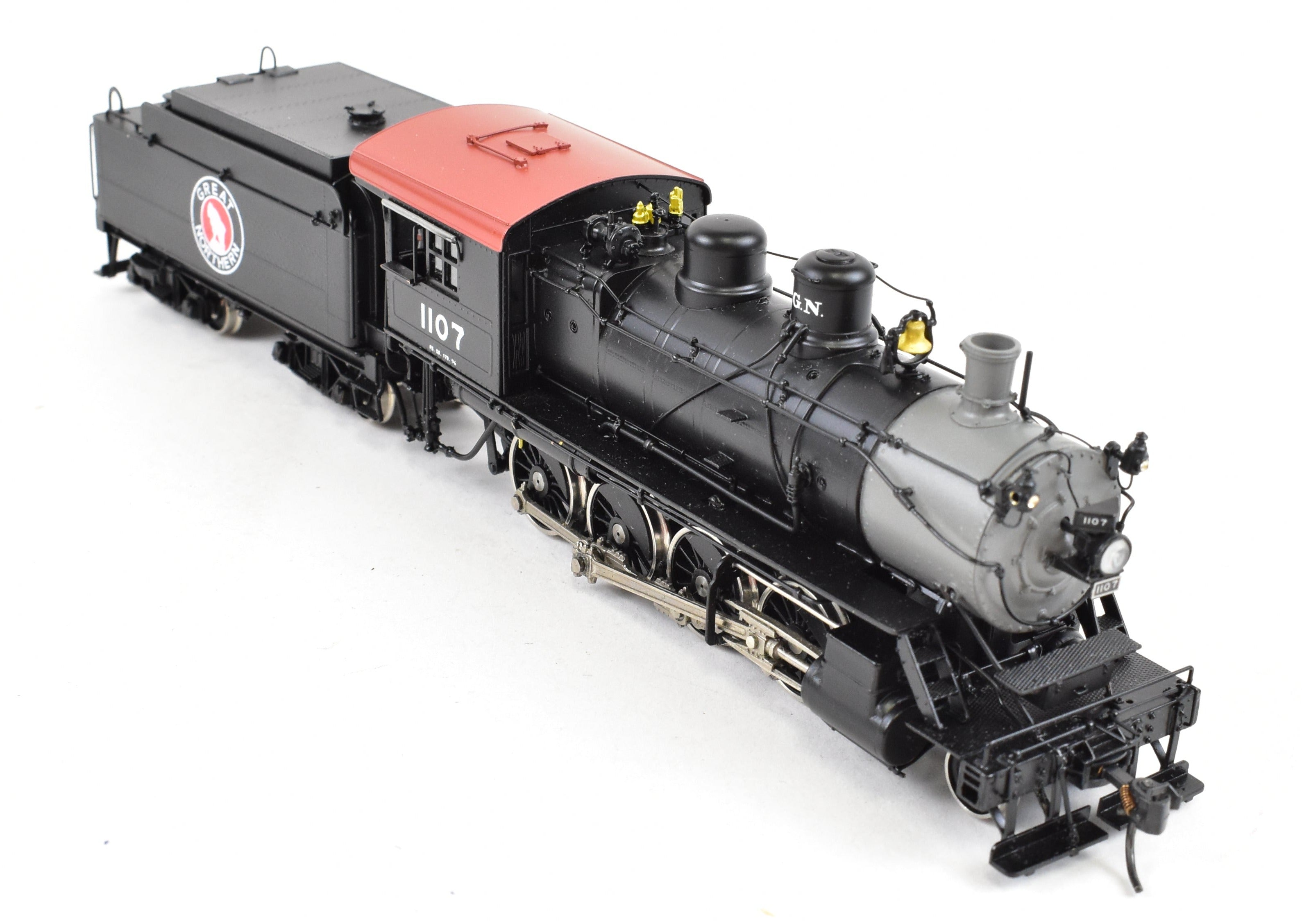 HO Scale Brass Steam Locomotive CON W&R Enterprises Great Northern F-5 2-8-0 FP No. 1107 Model