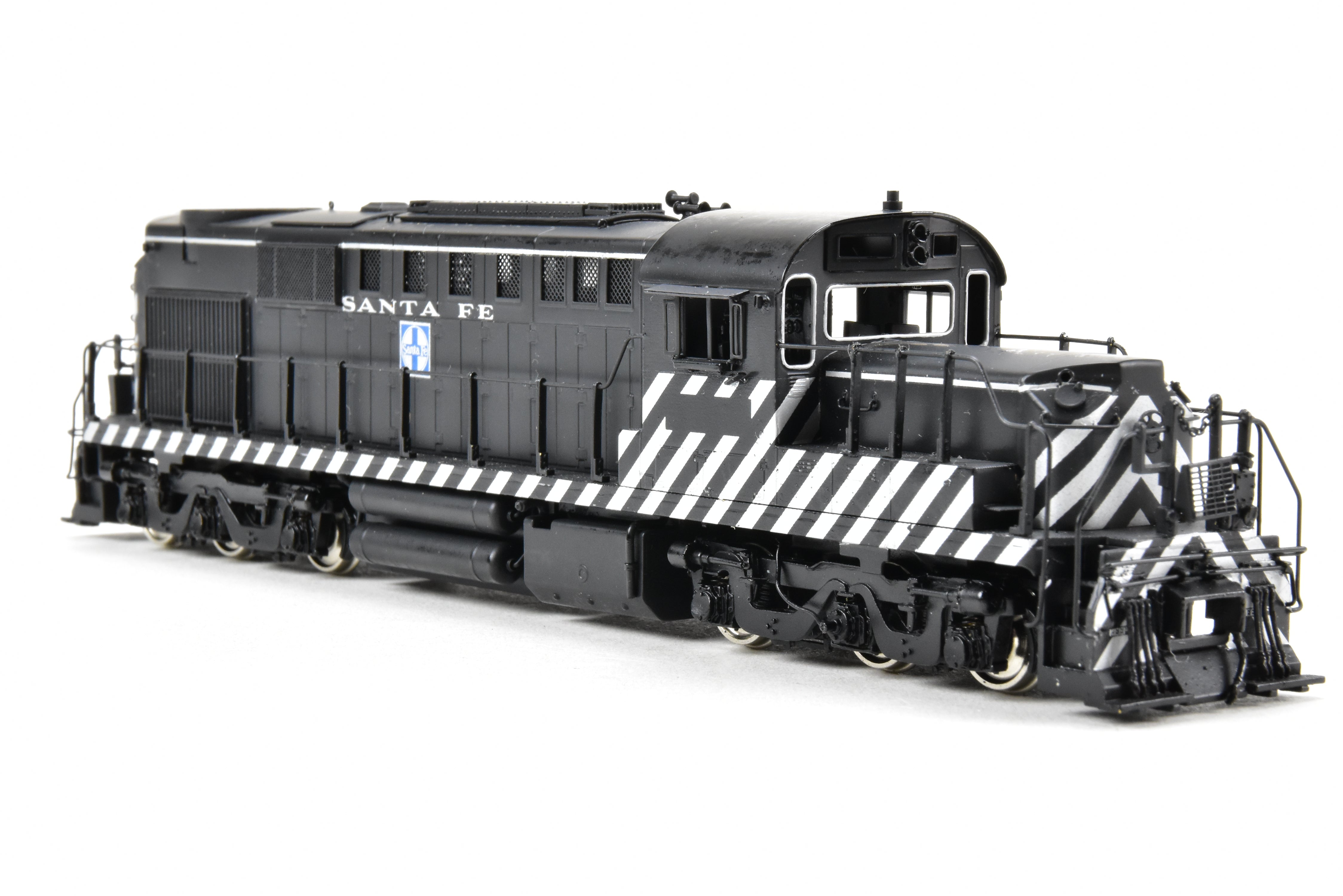 HO Scale Brass Model Train Imported by Brass Key Imports - ATSF Santa Fe RSD - 15 (DL - 600B) Low - Hood Custom Series #69 Factory - Painted But Un - Numbered Model