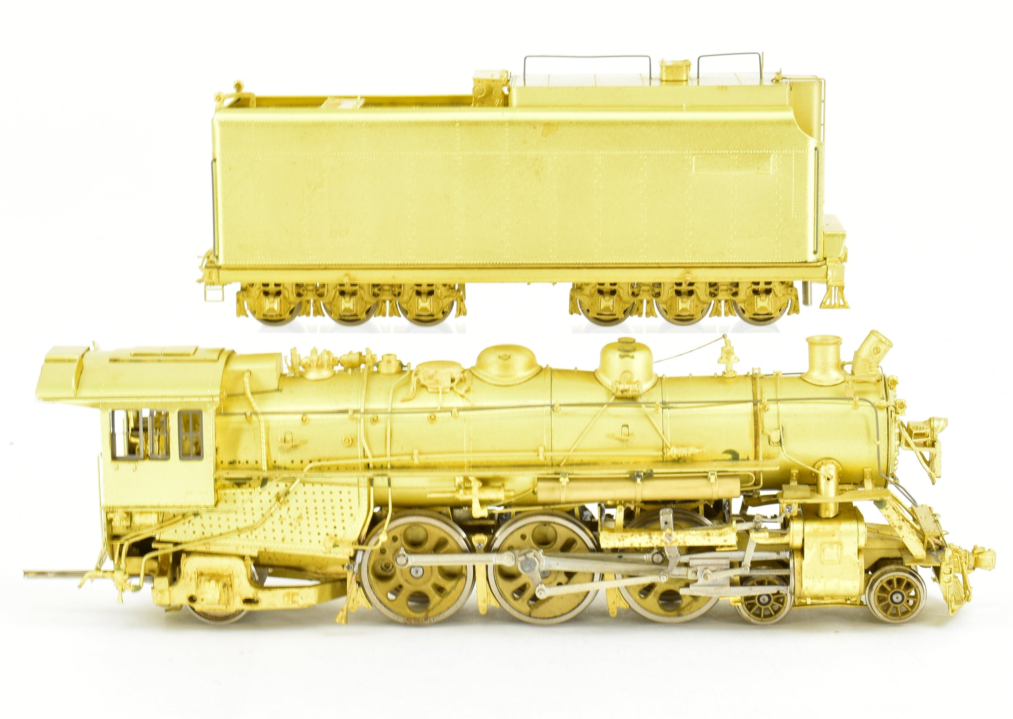 HO Scale Brass Model Train - Overland Models C&NW Chicago & North Western E2a 4-6-2 Pacific Locomotive Replica