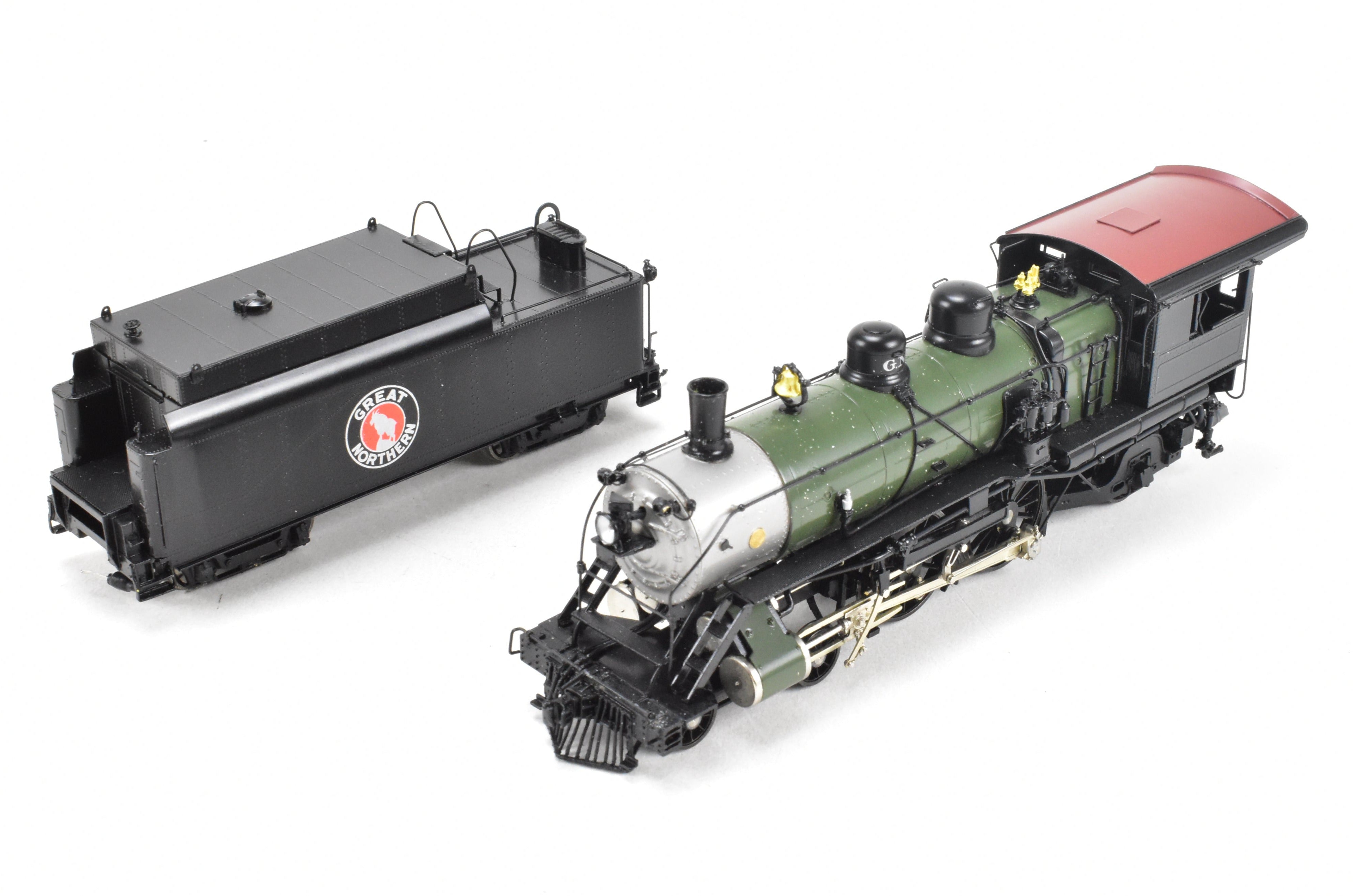 HO Scale Brass Great Northern Class K - 1 4 - 4 - 2 Factory - Painted Coasting Drive Model