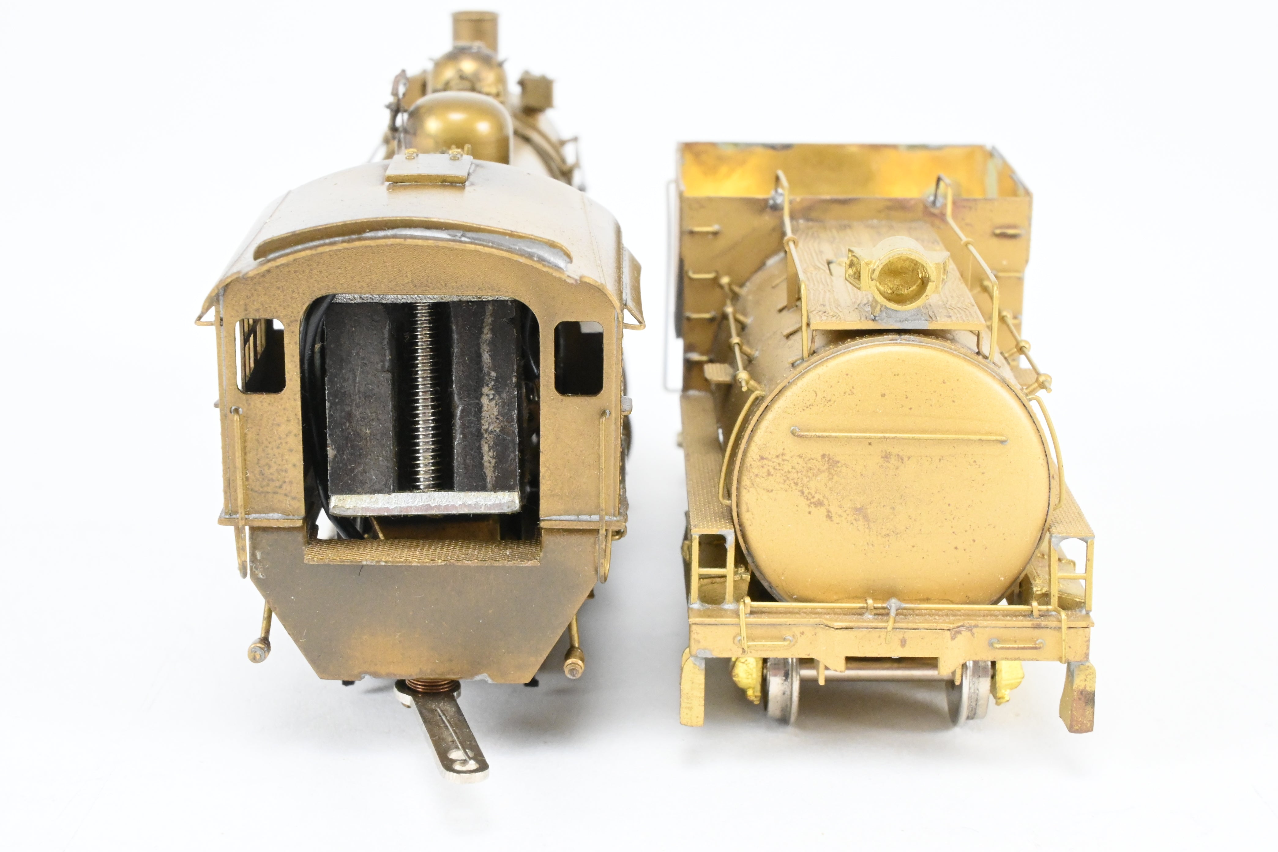 HO Scale Brass PFM United UP Union Pacific 2-8-0 Model with Aftermarket Tender