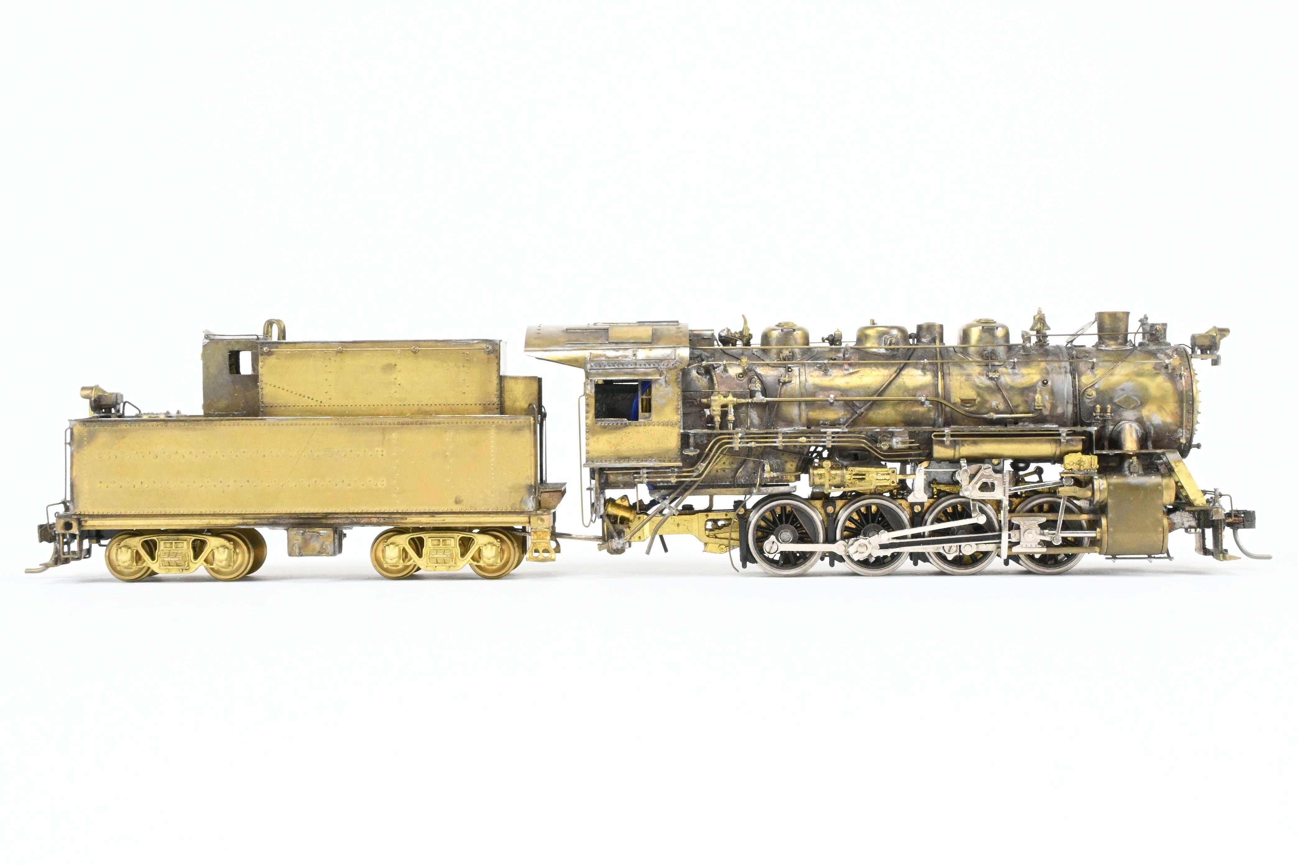 HO Scale Brass Custom Model of Missouri Pacific 0-8-0 No. 9772 Scratch Built by Joe G. Collias - One of a Kind Railroad Collectible