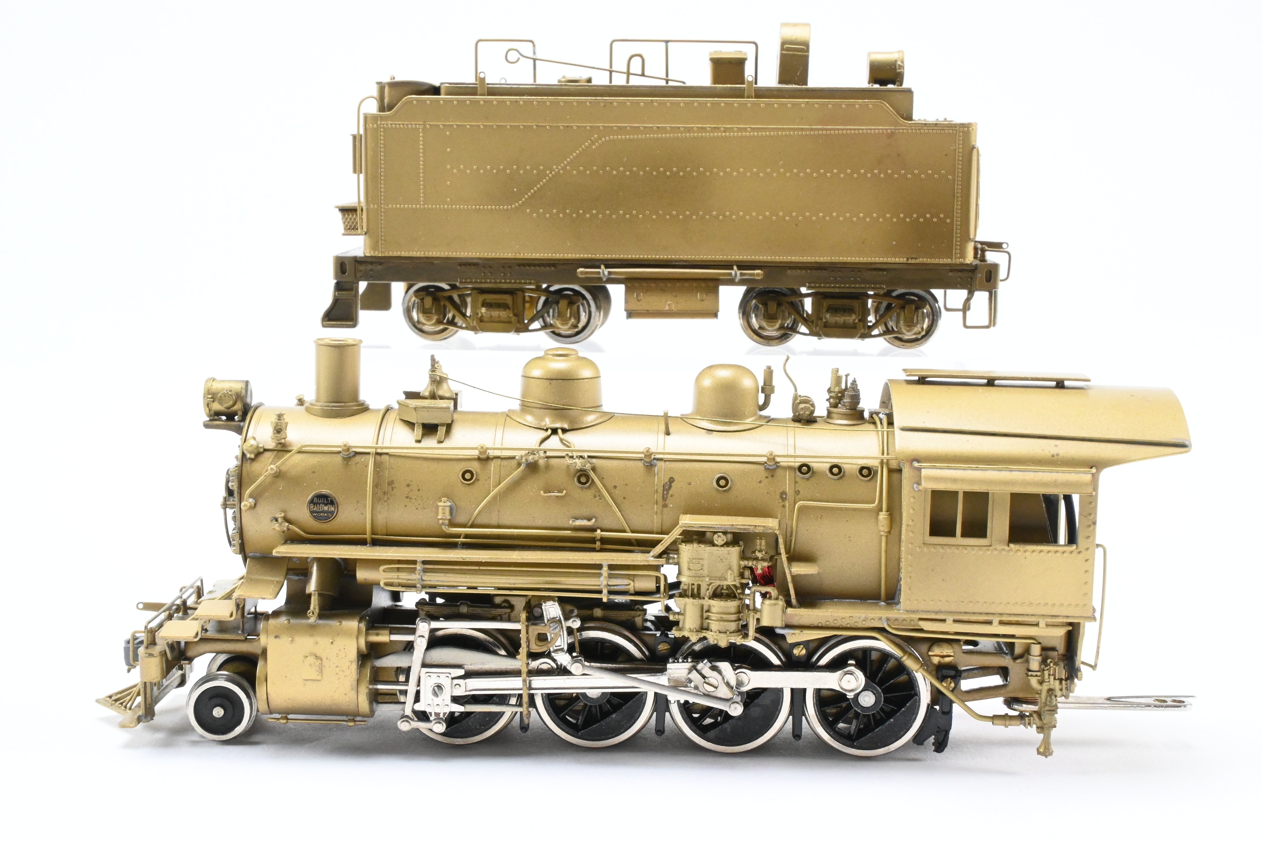 High - Quality HO Scale Brass Pacific Fast Mail Model of United ATSF - Santa Fe 2 - 8 - 0 Locomotive from the 1950 Class with 1975 Last Run