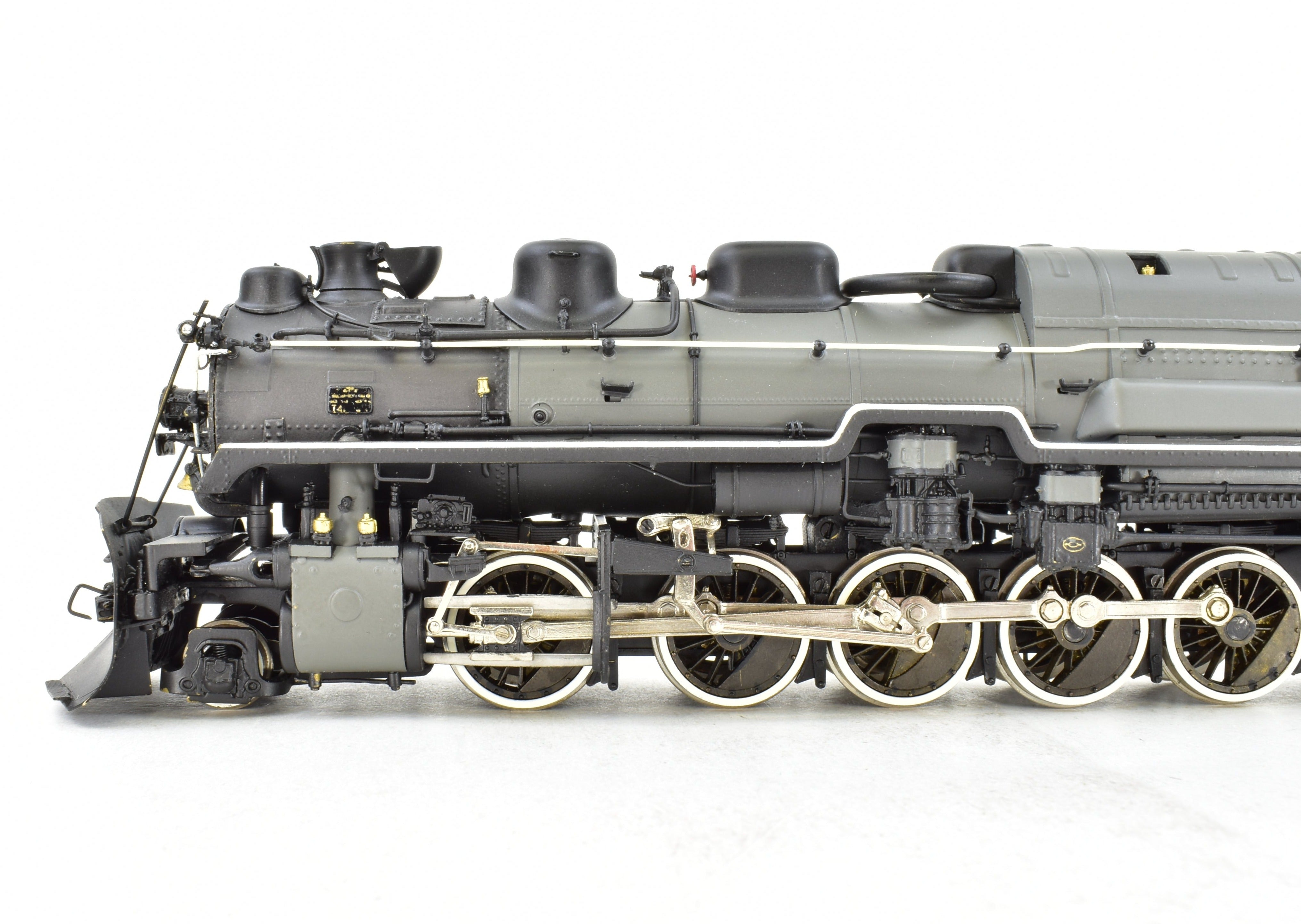 HO Scale Brass Canadian Pacific Railway T4a 2-10-4 Locomotive Model - Totem Models, CP No. 8000