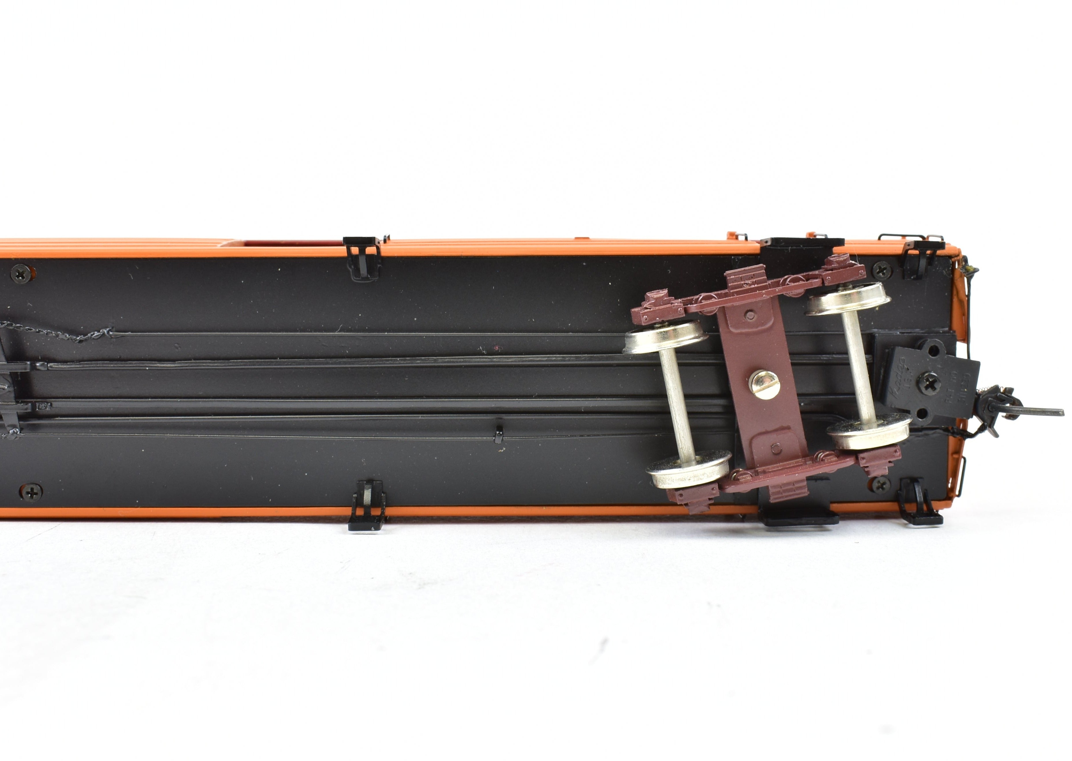 HO Scale Brass Milwaukee Road Branchline Express Mail Car by Precision Scale Co., Factory Painted