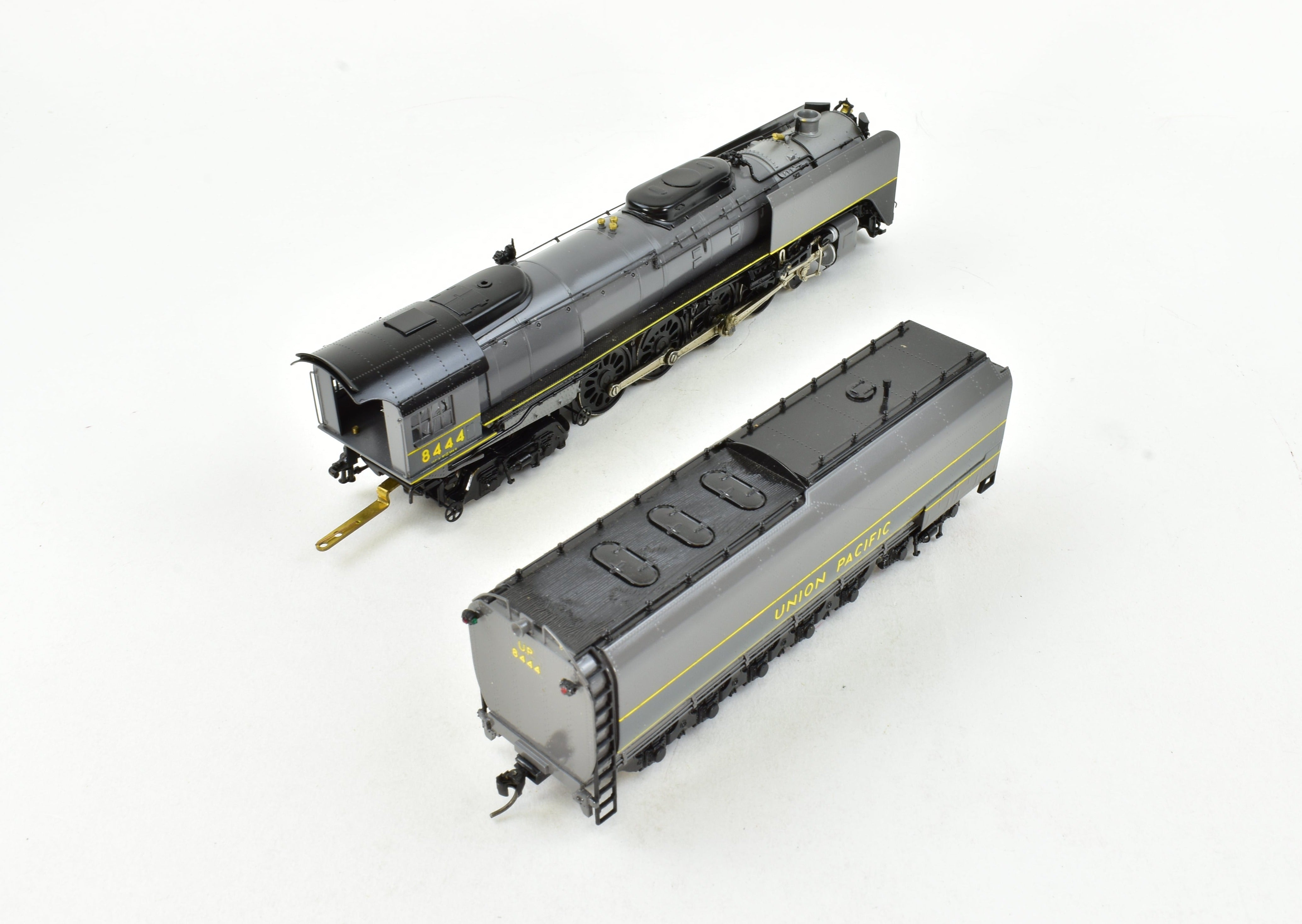 HO Scale Brass Model Train by Westside Model Co. - Union Pacific Class FEF - 2 4 - 8 - 4 Professionally Painted Locomotive No. 8444