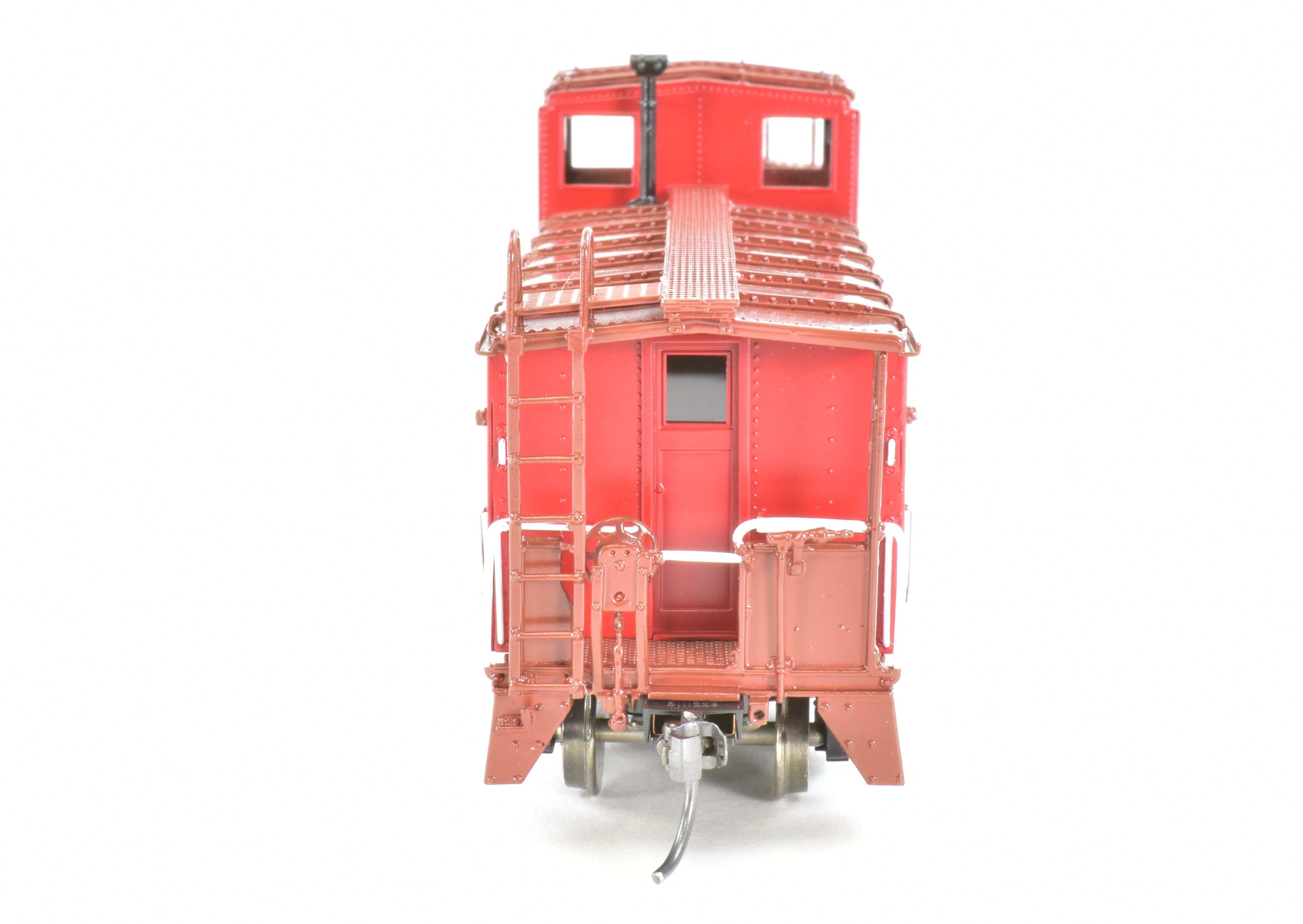 HO Scale Brass CPR Canadian Pacific Steel Caboose OMI #437293 Factory Painted