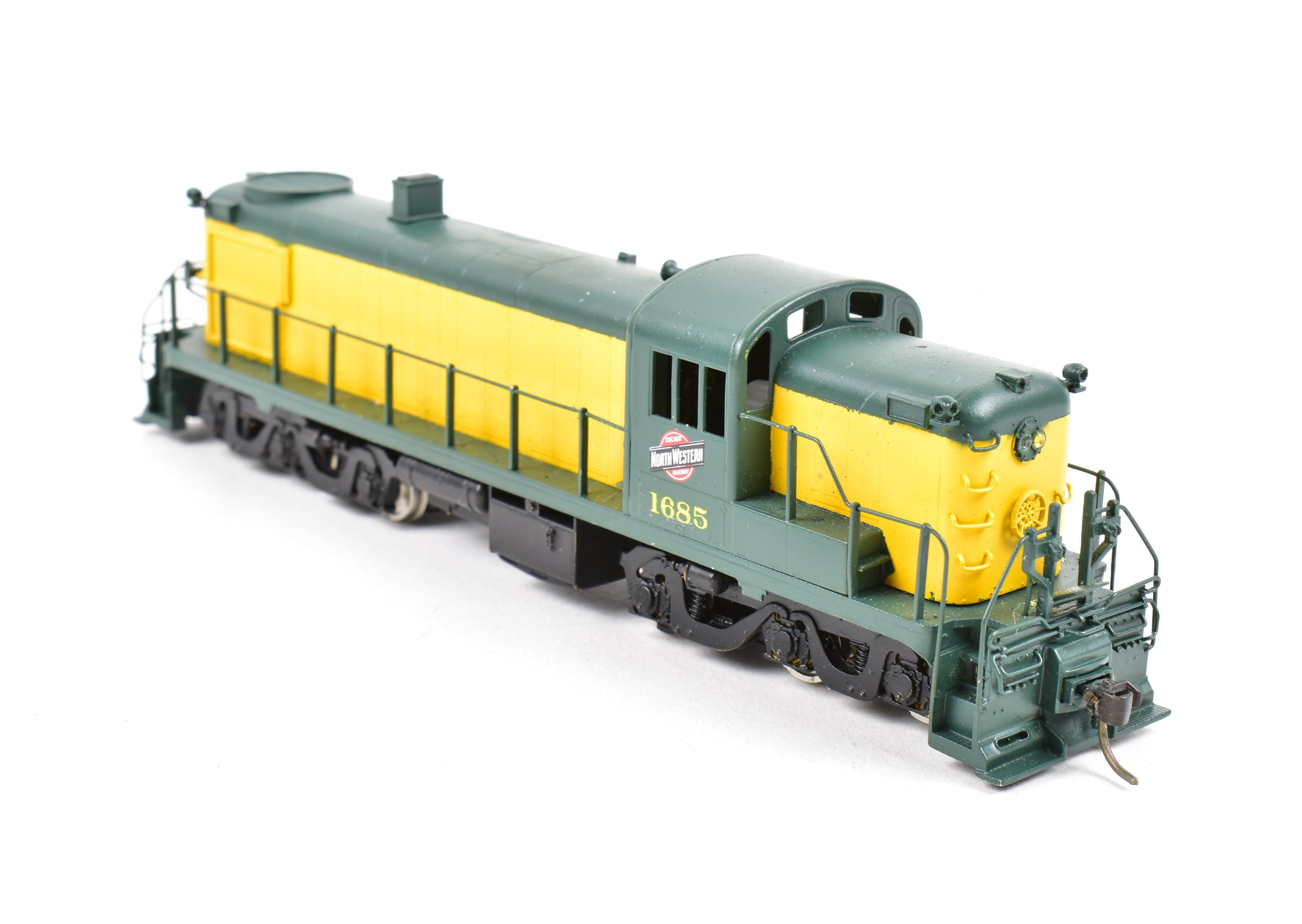 HO Scale Brass ALCO Locomotive Models of C&NW - Chicago & Northwestern ALCO RSD - 4/5 Phase 1 Custom - Painted as CP No. 1685