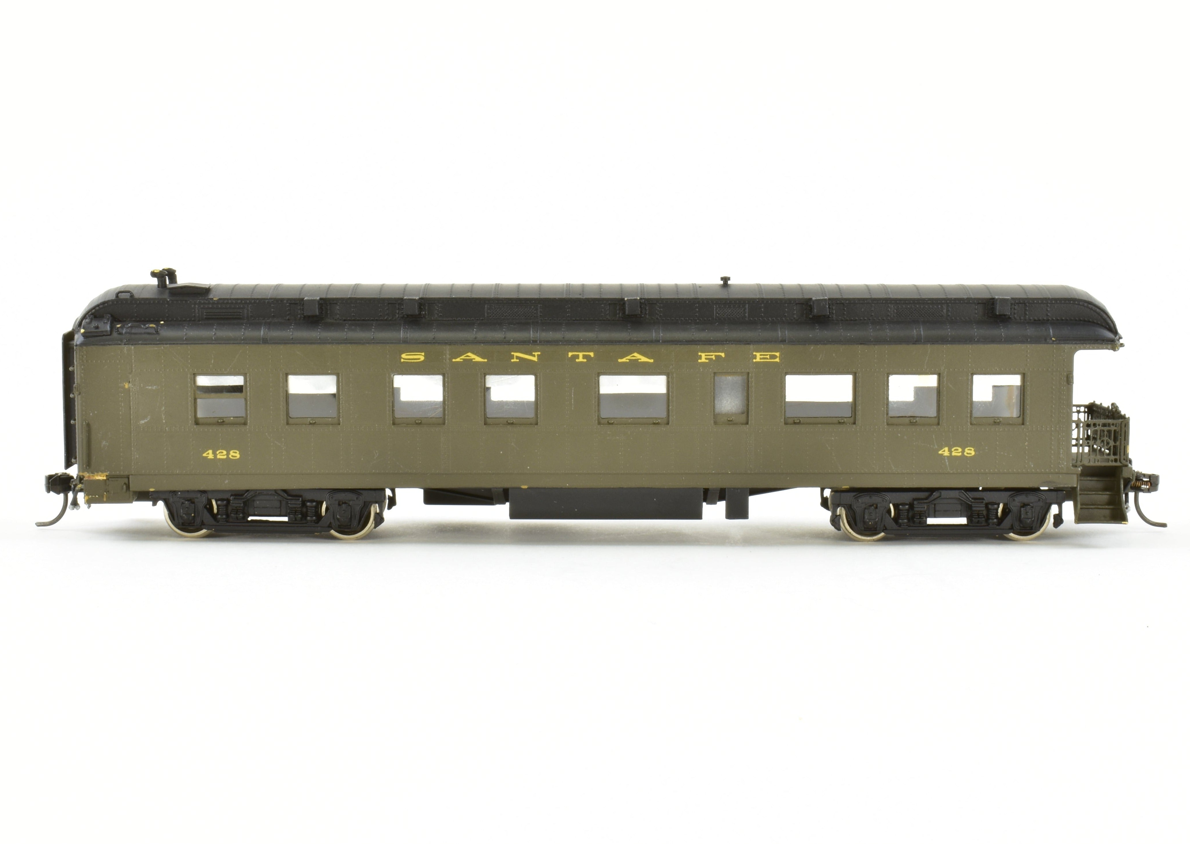 Custom Painted HO Brass Hallmark ATSF Santa Fe Superintendent's Car #400