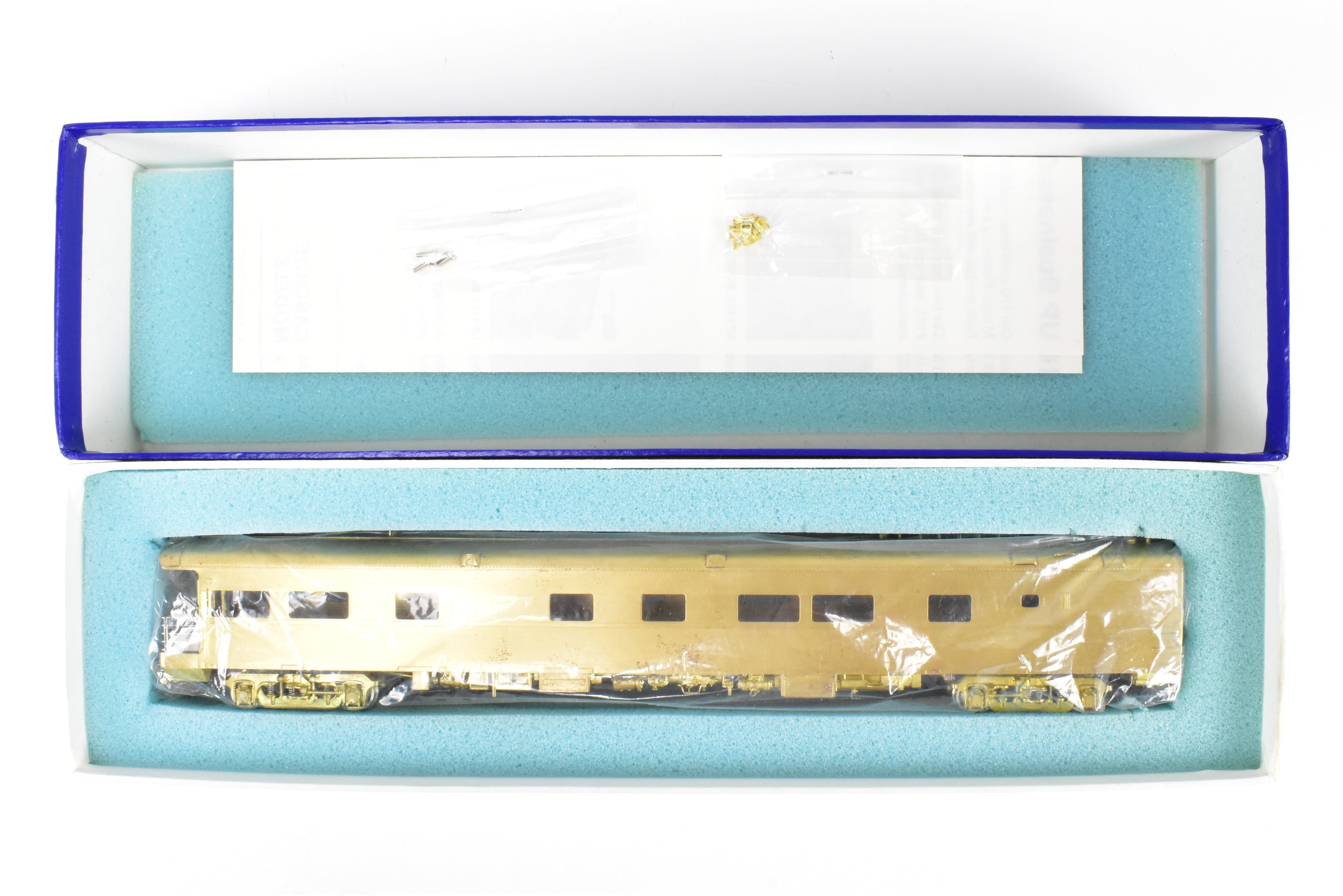 HO Scale Brass Cascade Models Union Pacific (UP) Business Car Number 103 - A Rare and Collectible Model Train Car
