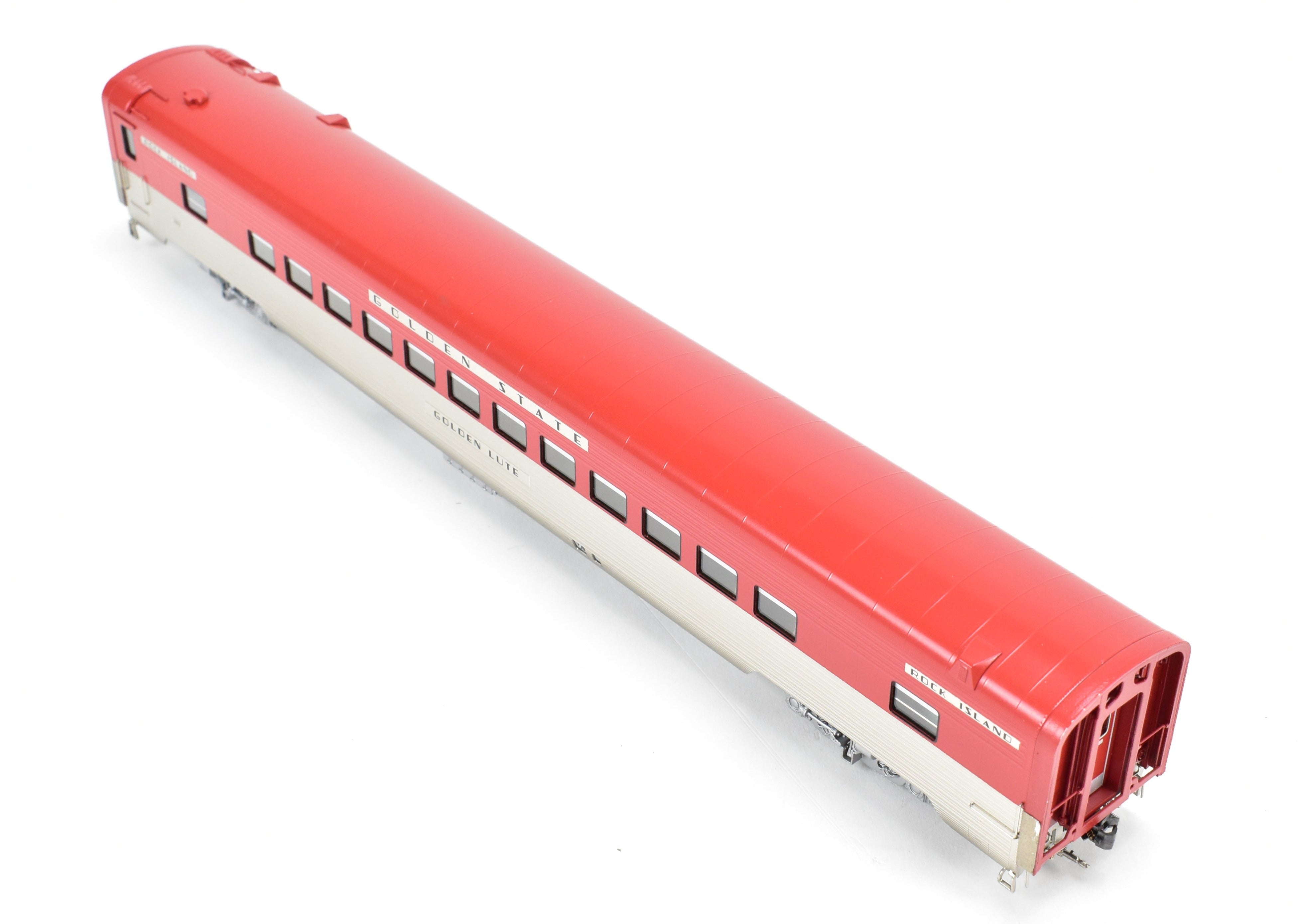 HO Scale Brass Challenger Imports CRI&P/SP 10-Car Passenger Train Set Factory Painted - Incomplete, Rock Island and Southern Pacific Golden State Edition