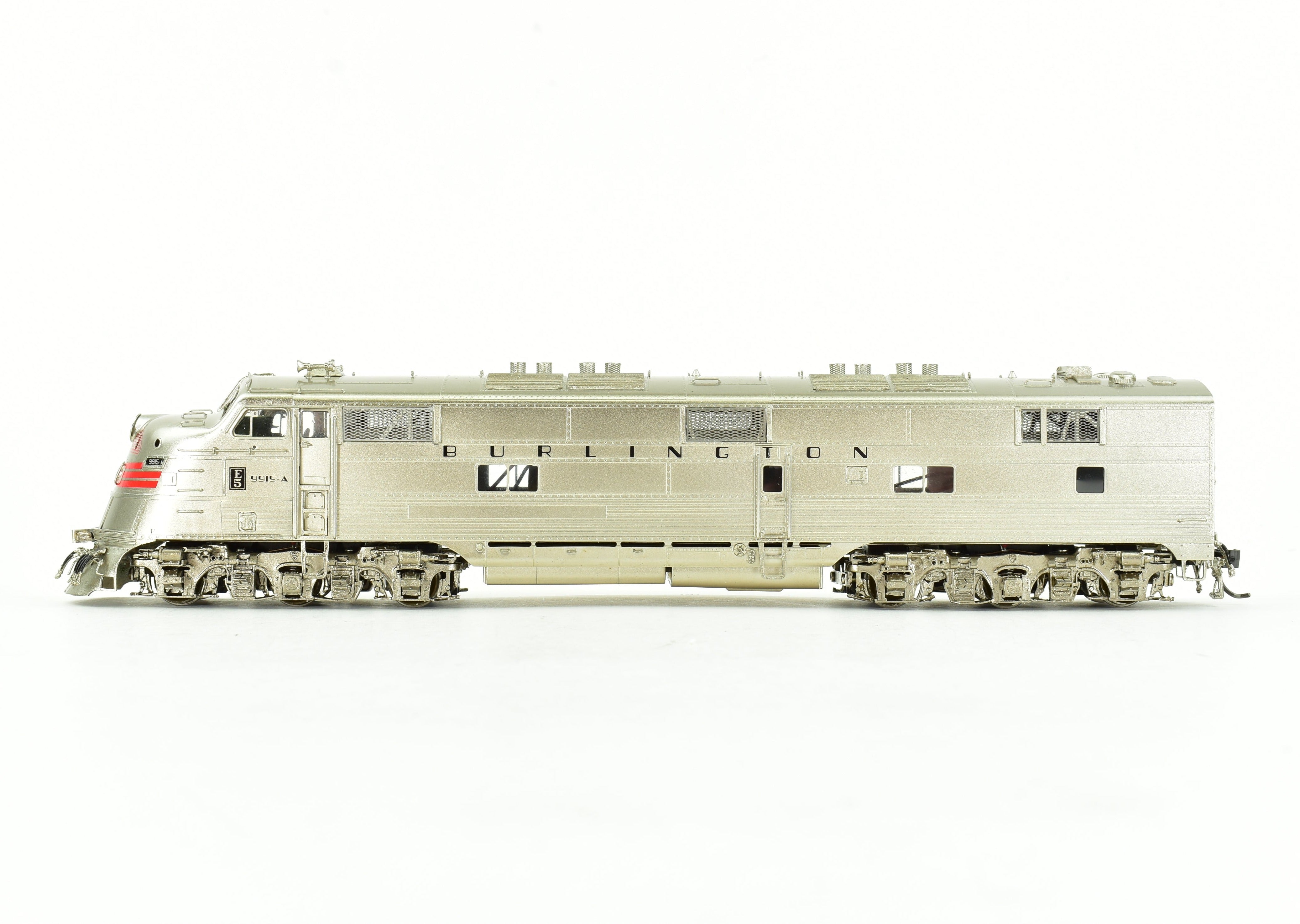 HO Scale Brass OMI - Overland Models, Inc. Burlington Route (CB&Q) EMD E5A Locomotive, 1960 Era, Custom - Finished No. 9915A