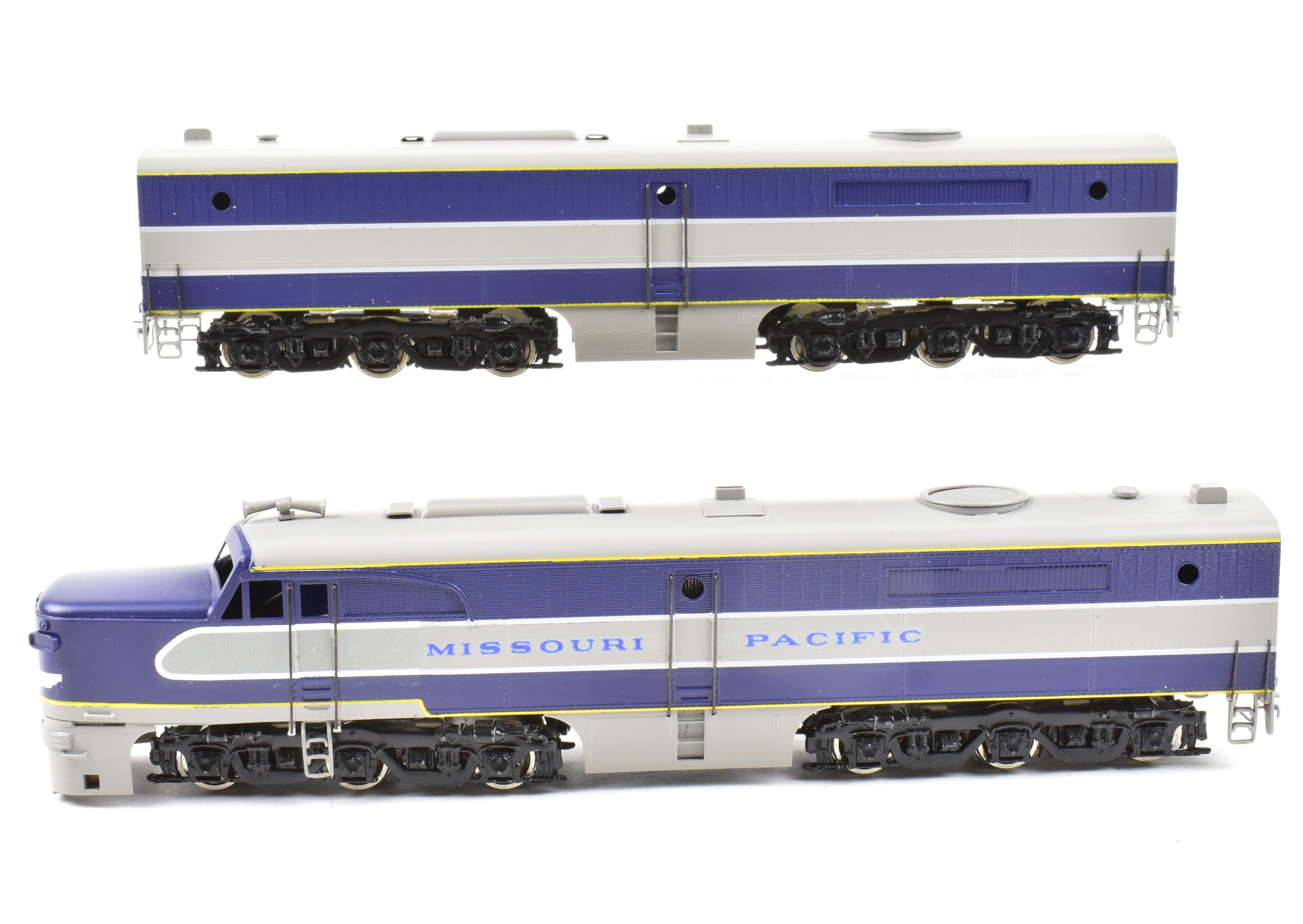 HO Scale Brass Westside Model Co. Missouri Pacific ALCO PA1/PB1 Locomotive Set with Factory Painting