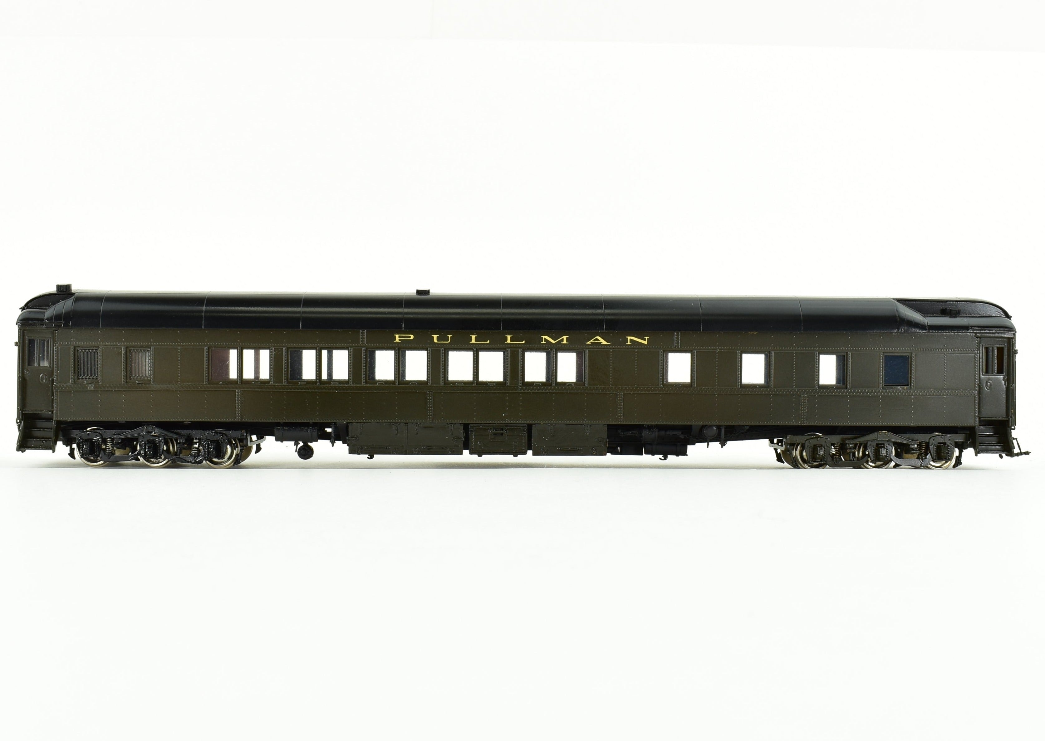 HO Scale Brass Precision Scale Co. (PSC) Pullman 80-Foot Sleeper 10-1-2 Plan 3585a Ice Air FP Model Train