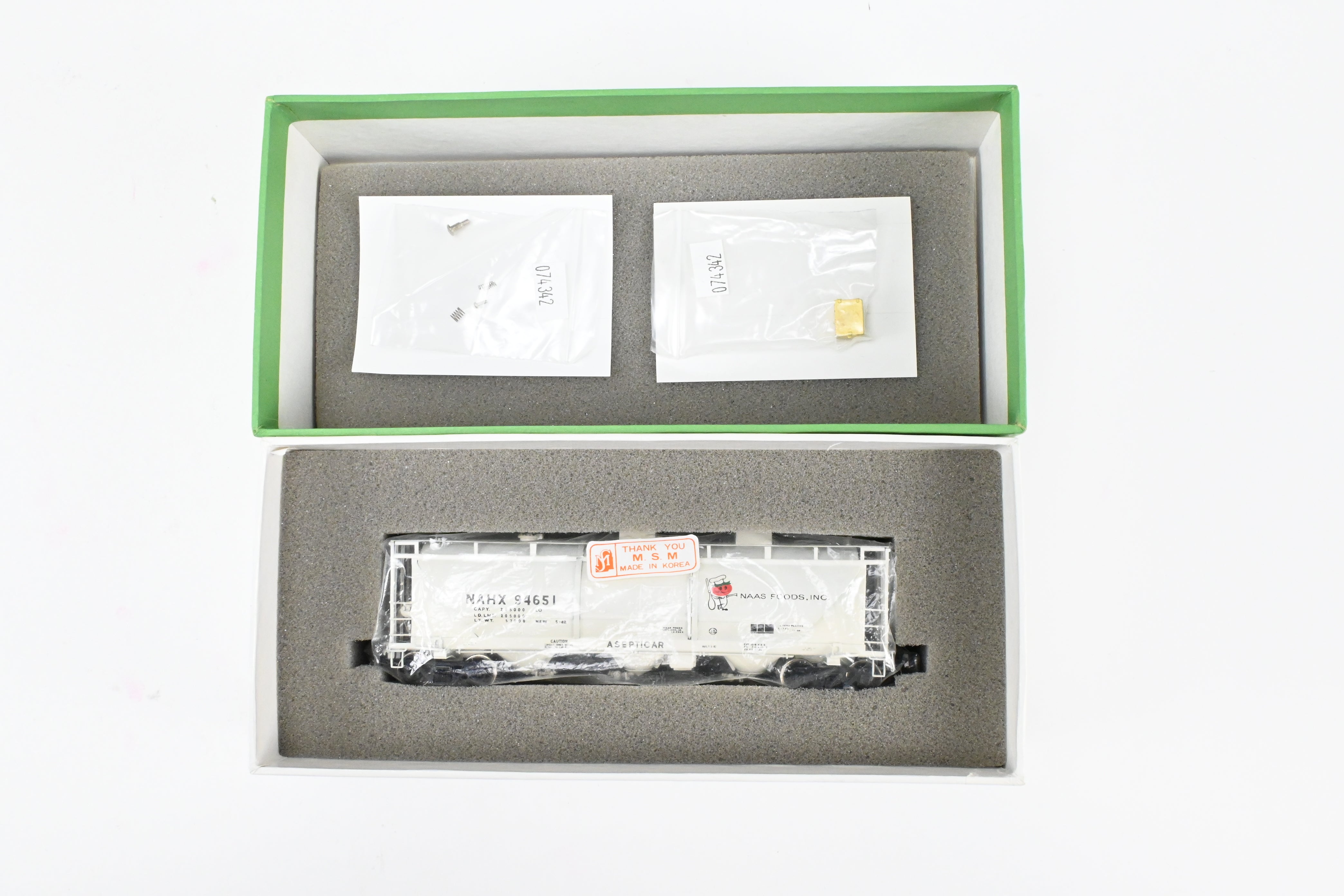 HO Brass OMI North American Hopper CP No. 94651, Custom Painted
