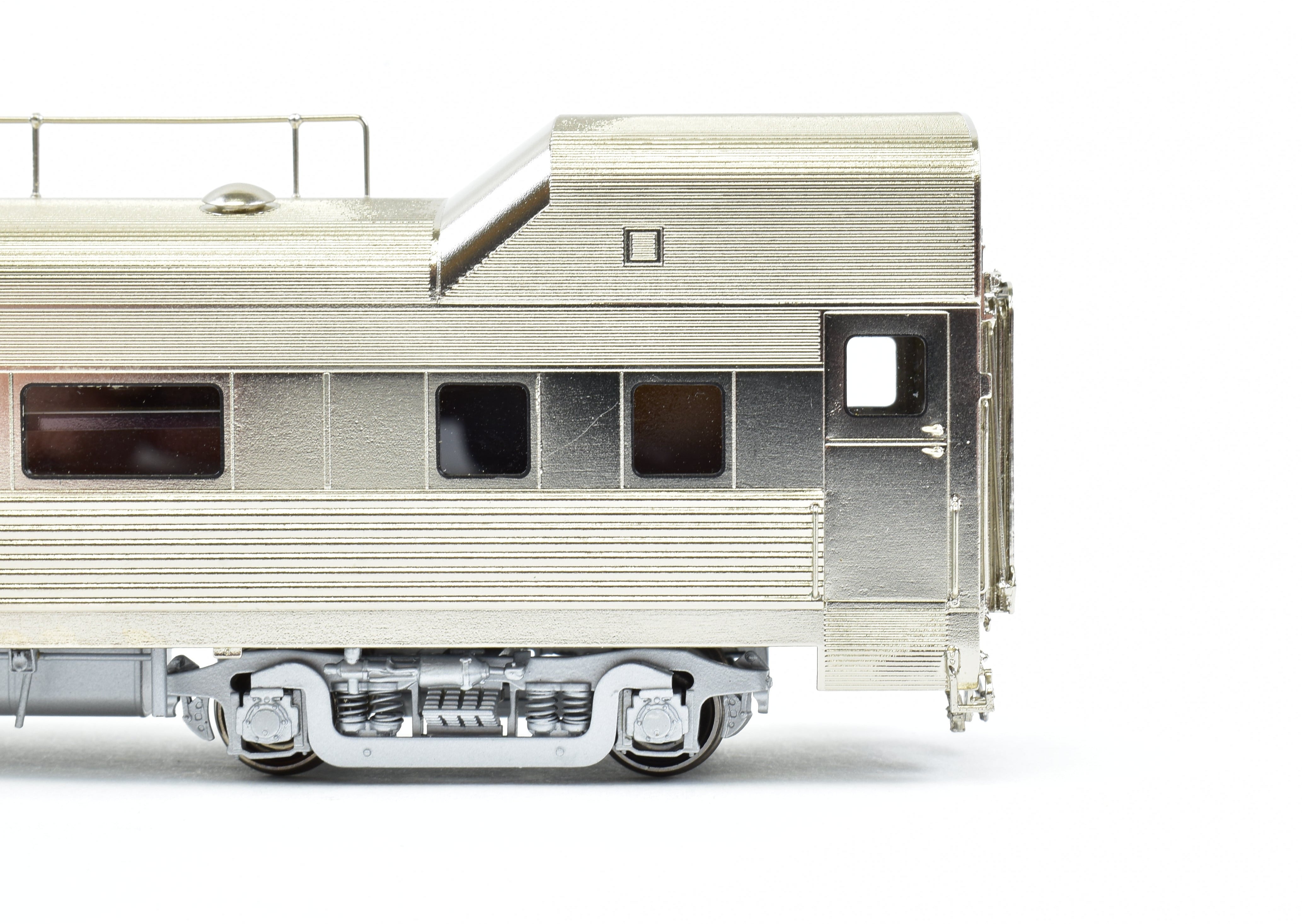 HO Scale Brass ATSF - Santa Fe Baggage Dorm Car #3480 by Overland Models